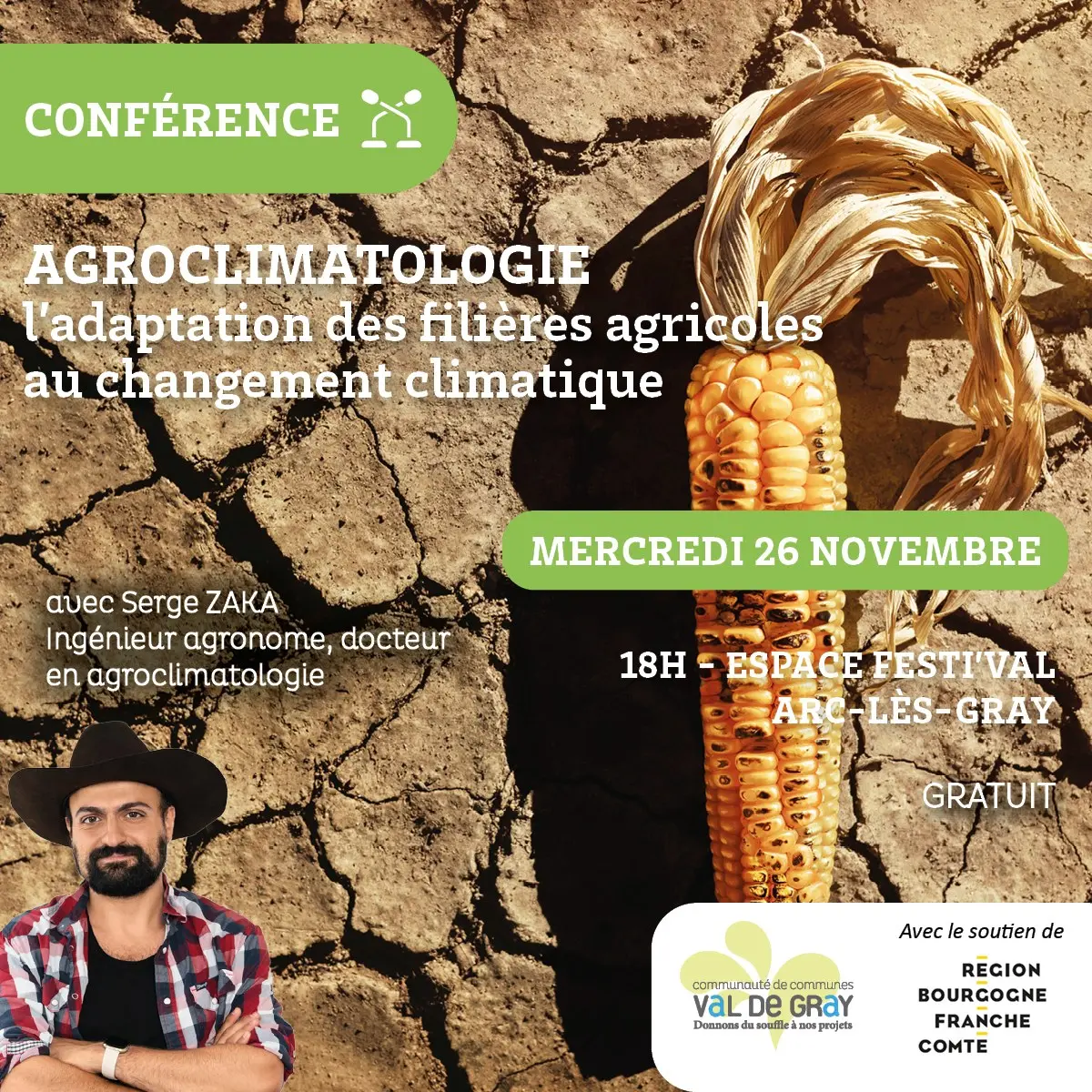 Conférence : Agroclimatologie