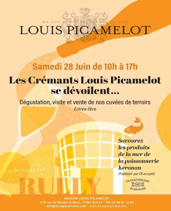 Les Crémants Louis Picamelot se dévoilent