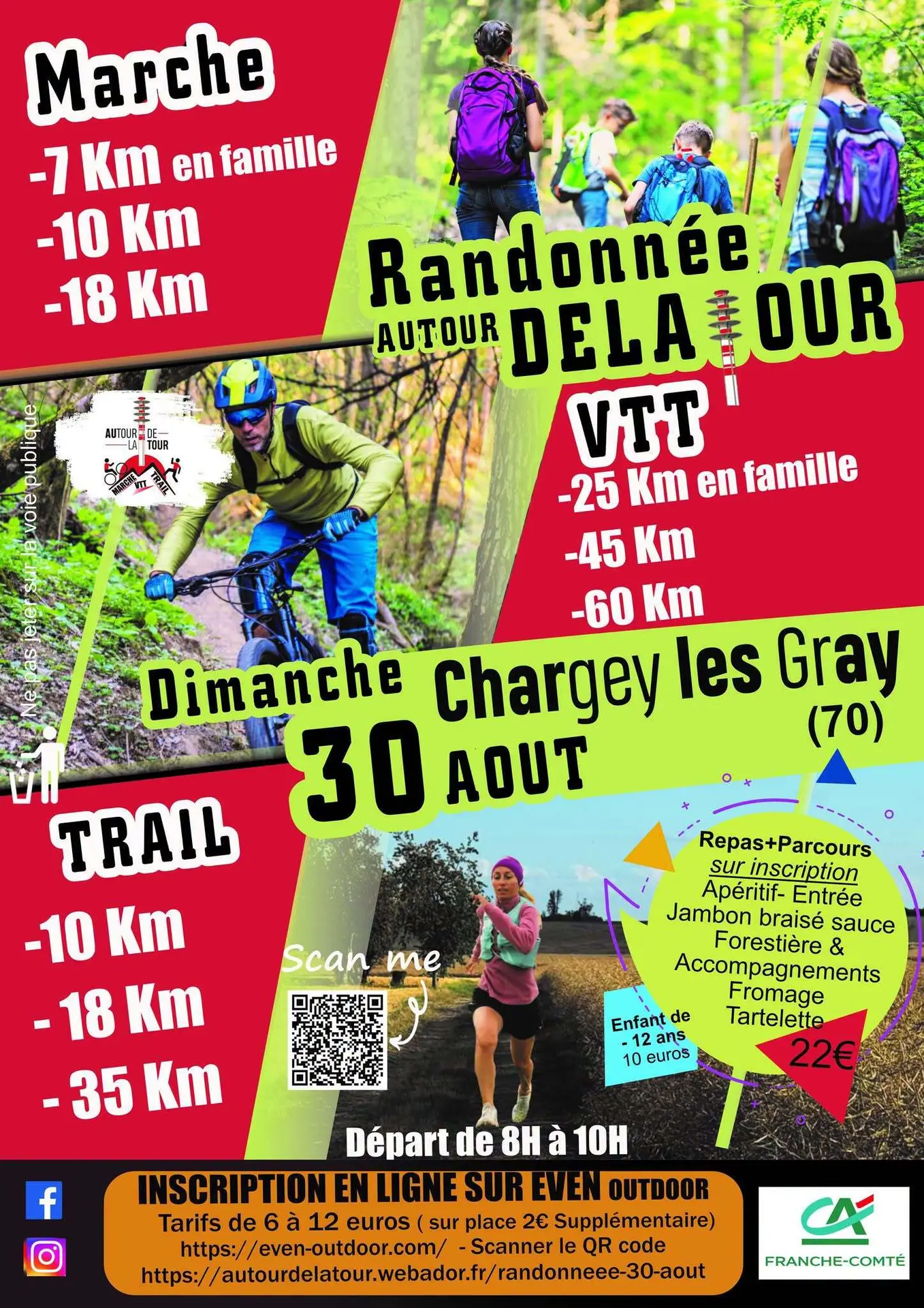 Randonnée Trail VTT