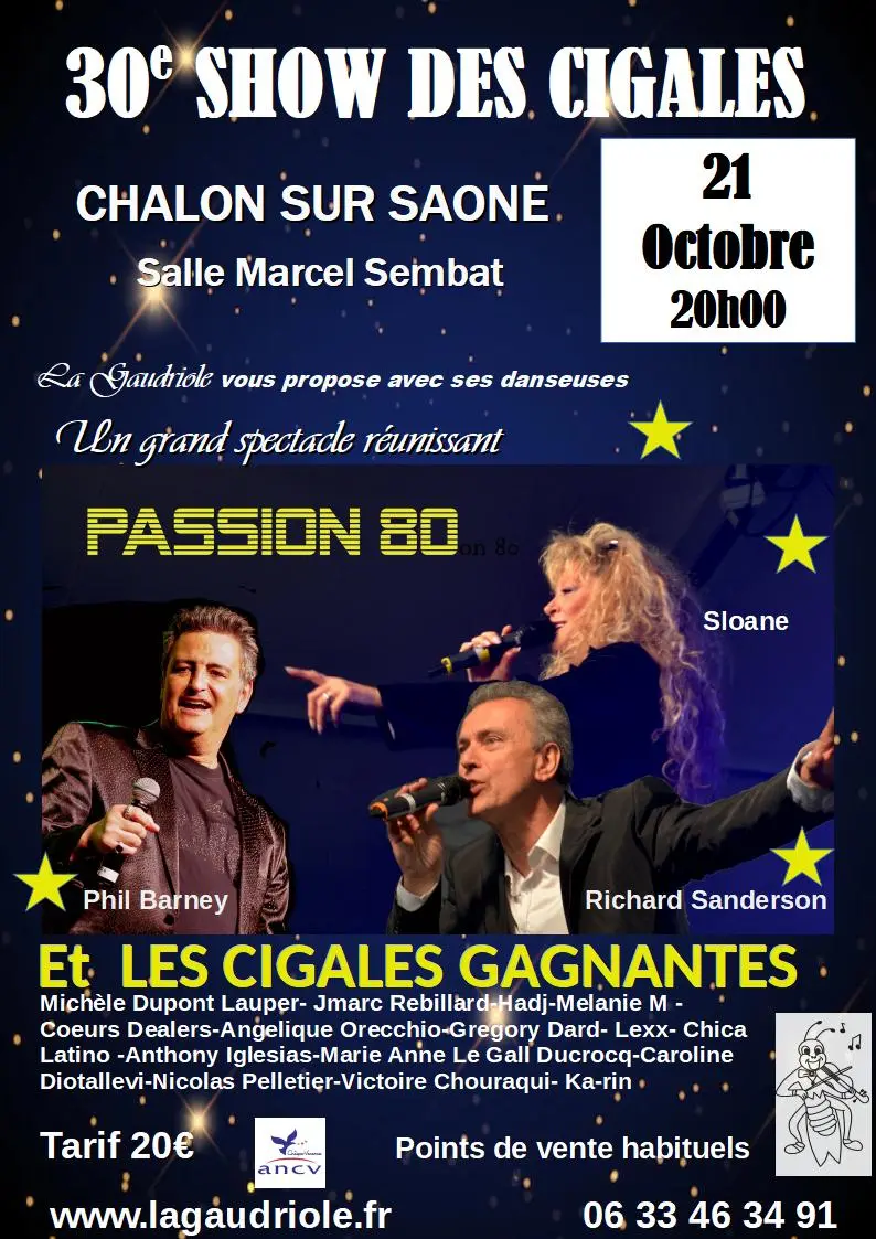 30e show des cigales