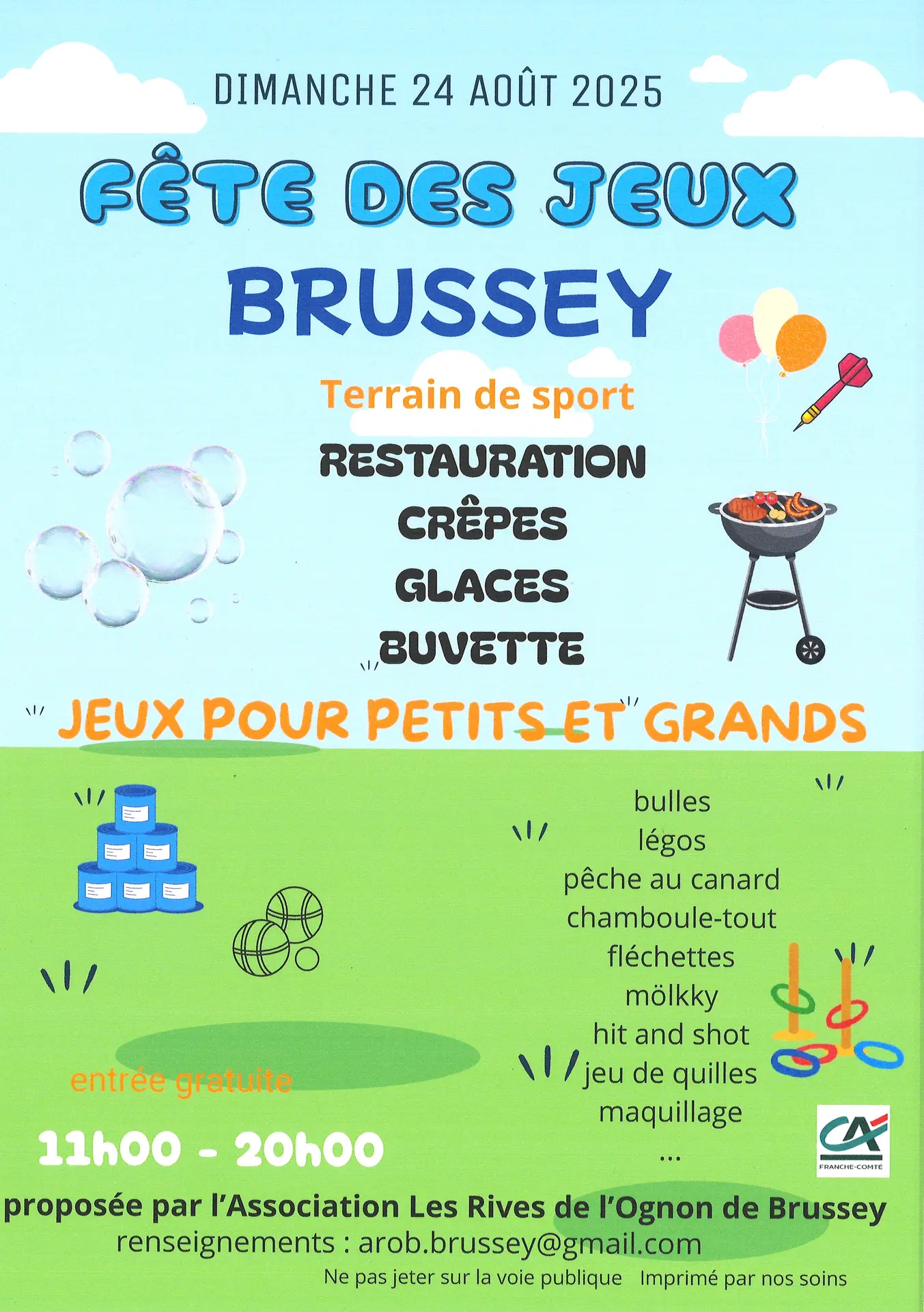Fête des jeux Brussey