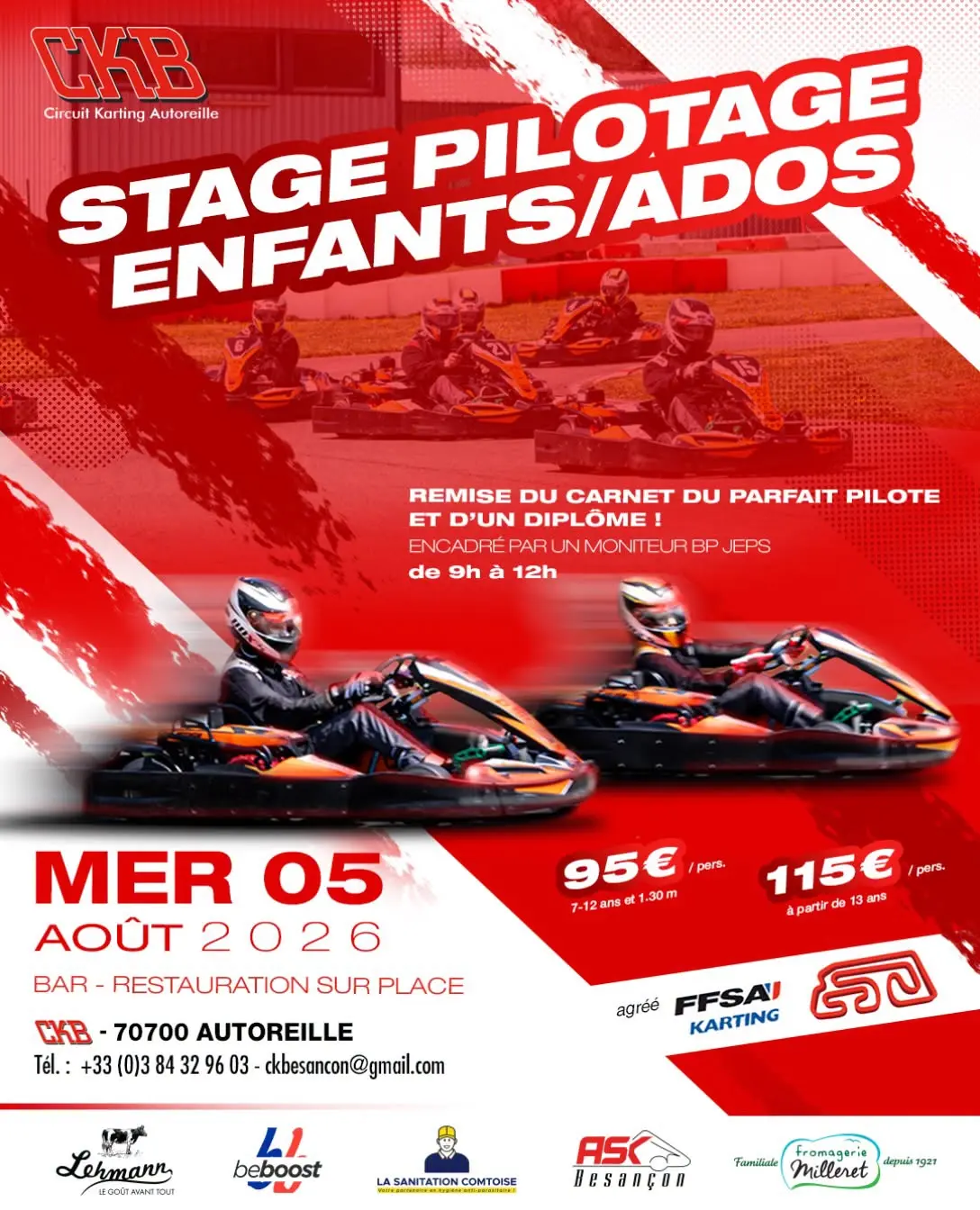5 août stage pilotage CKB Autoreille