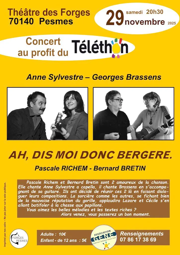 Concert au profit du Téléthon