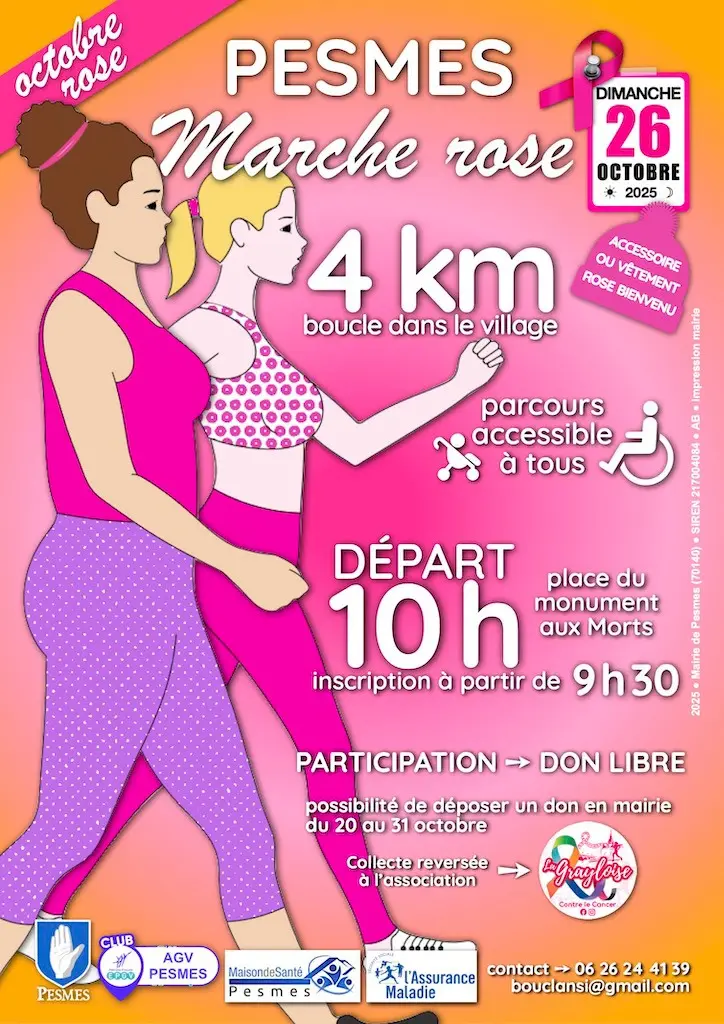 Marche rose