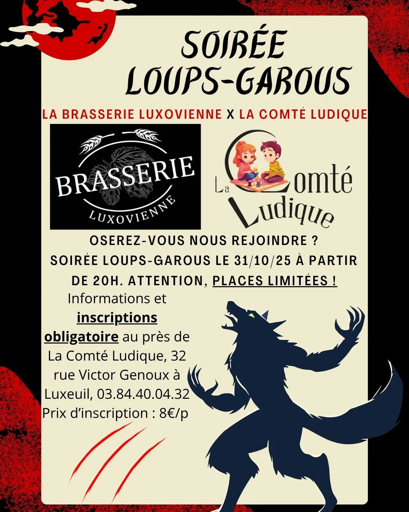 Halloween brasserie