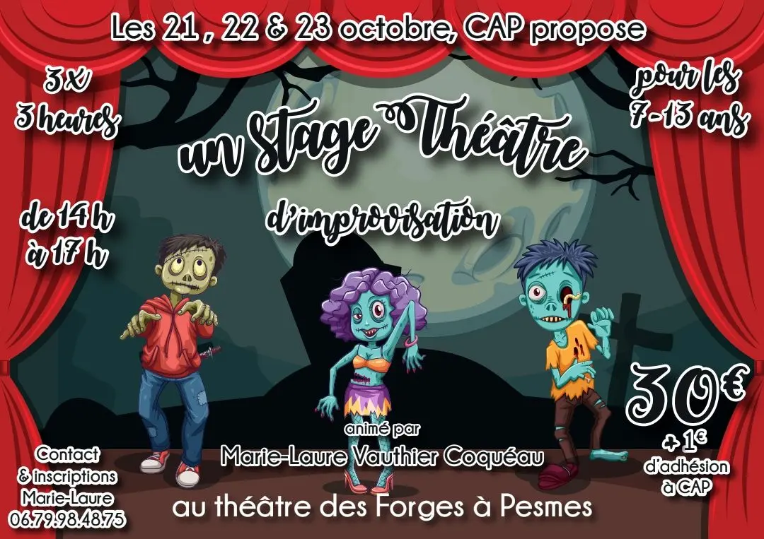 Atelier théâtre d'improvisation