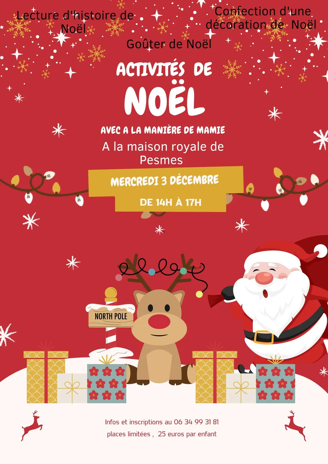 Activités de Noel