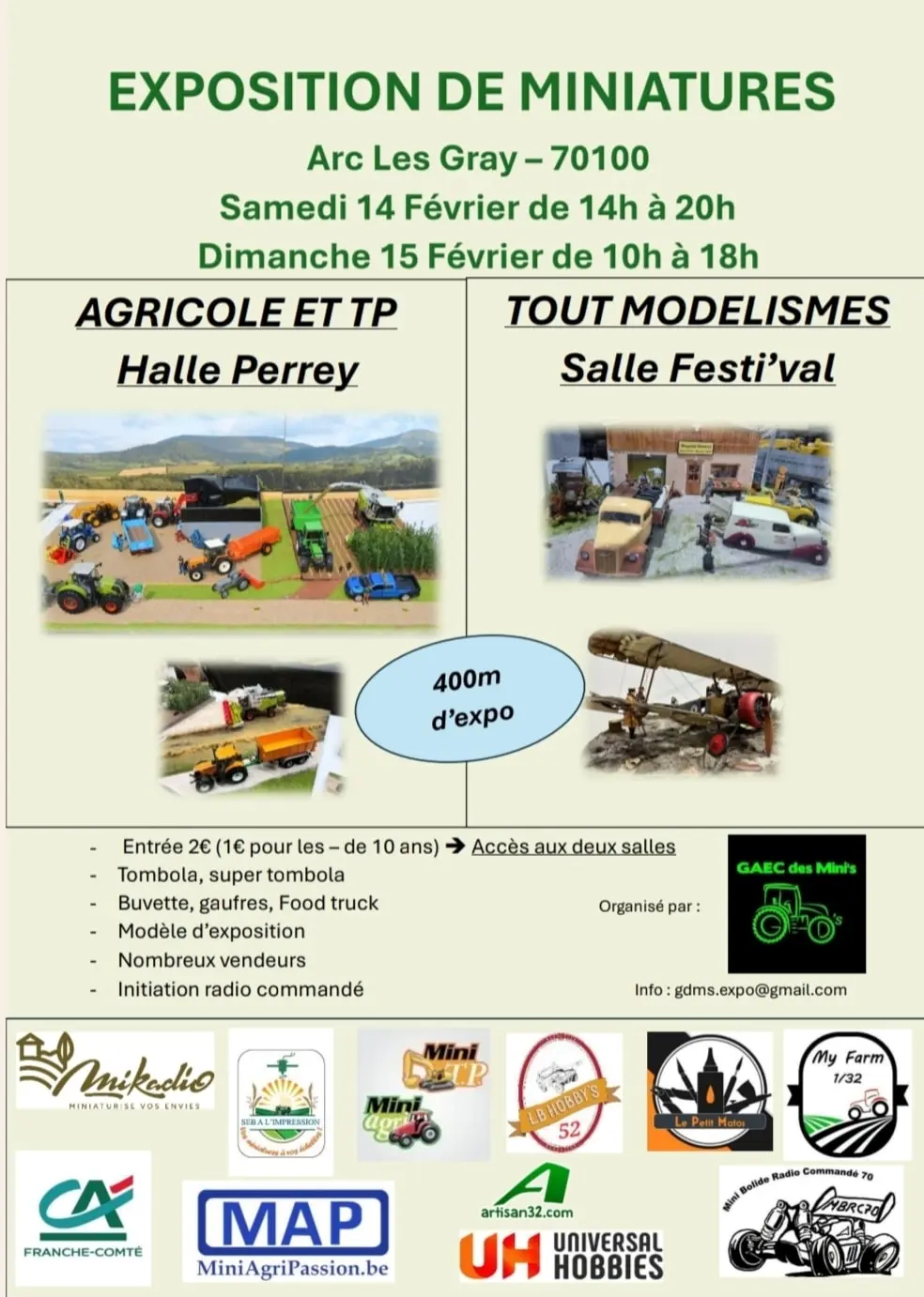 Exposition de miniatures