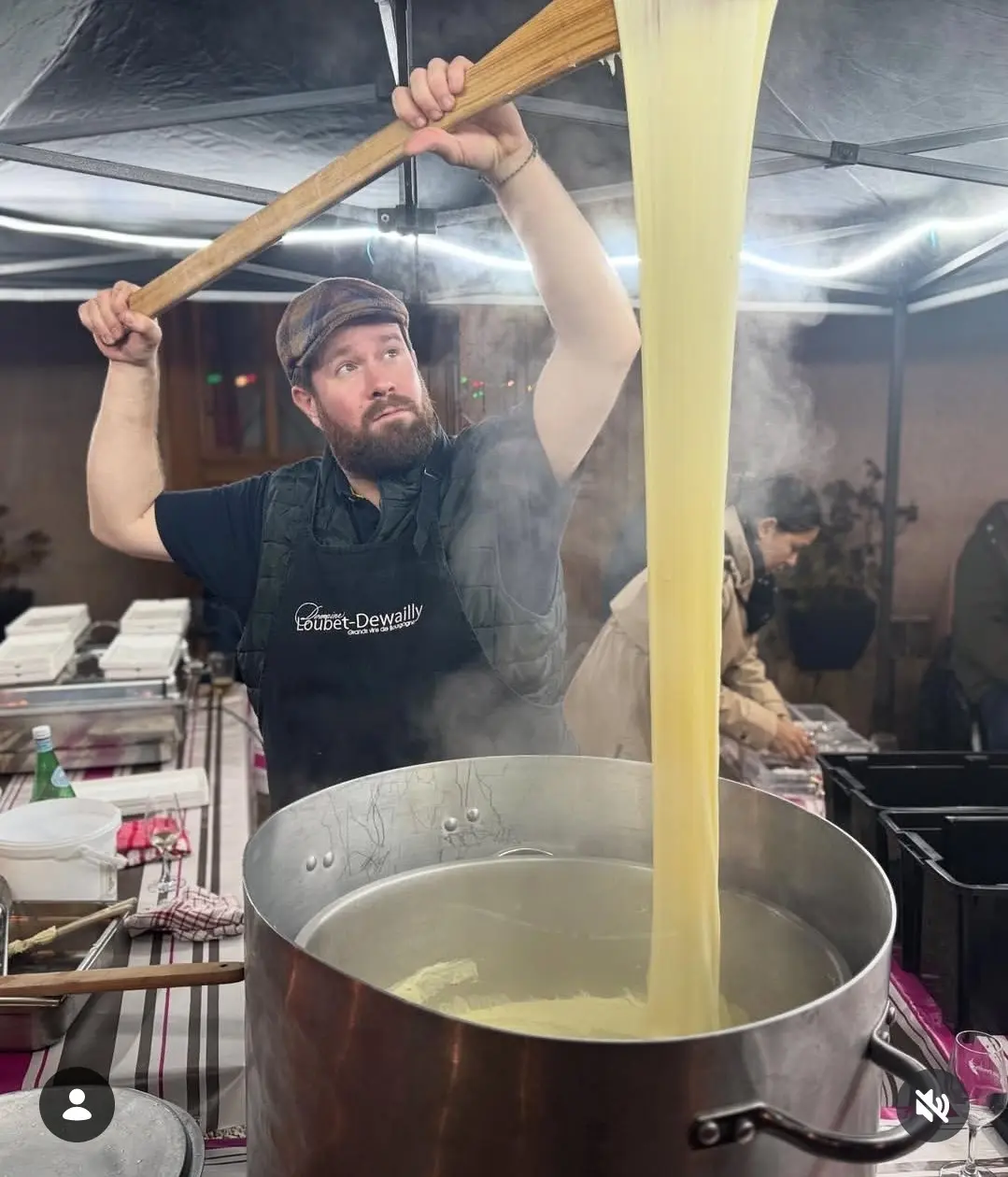 Aligot chez Loubet Dewailly