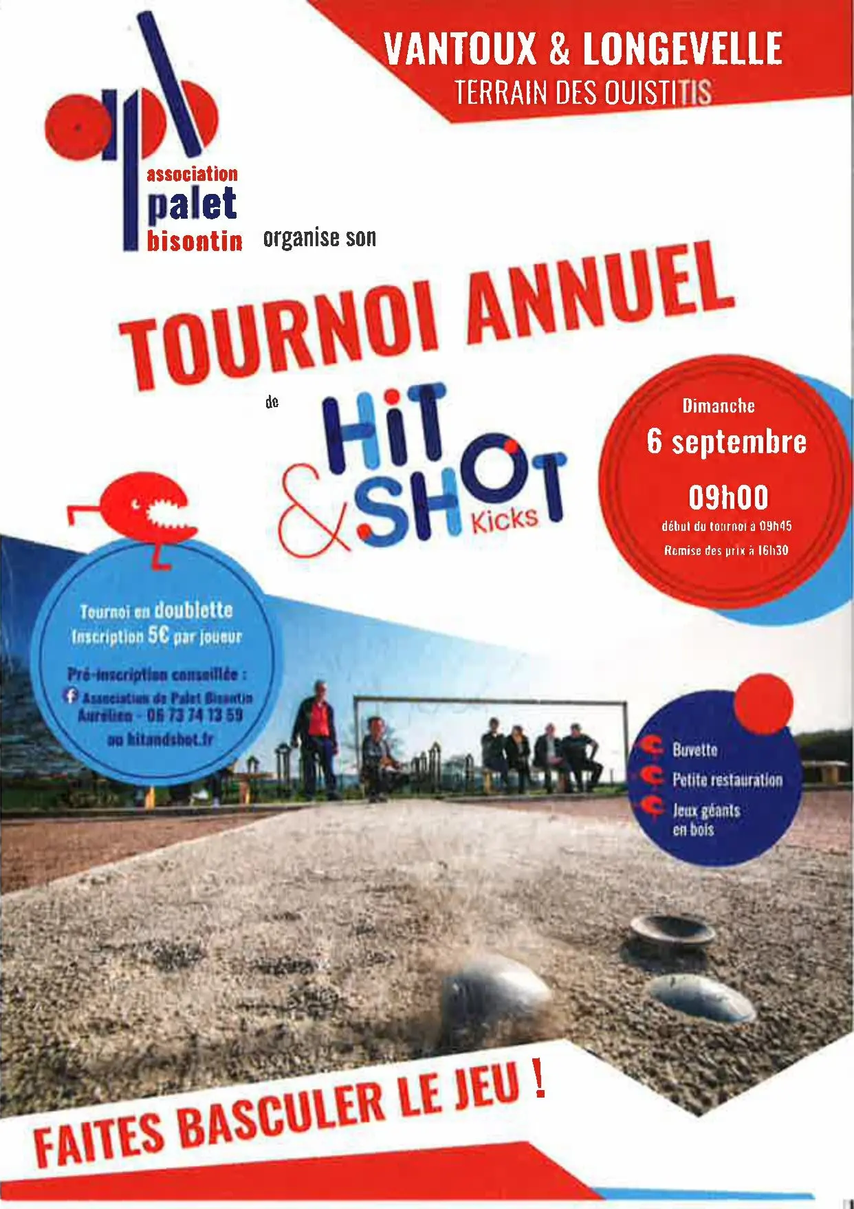 6 septembre Hit & Shot Bucey