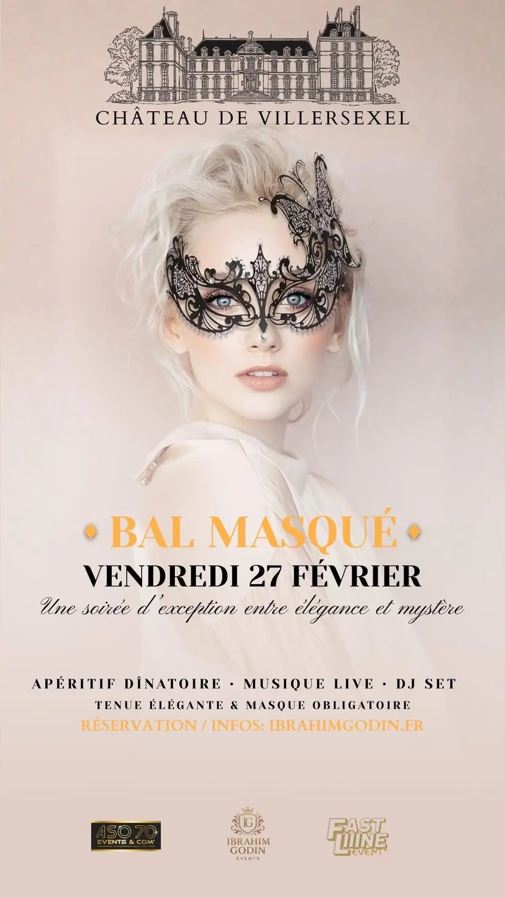 bal masqué chateau villersexel