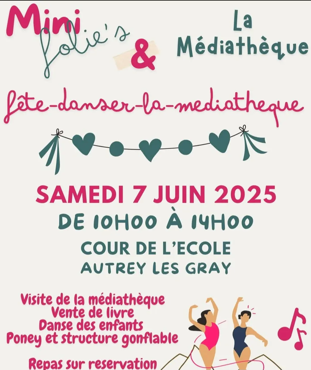 Fête danser la médiathèque