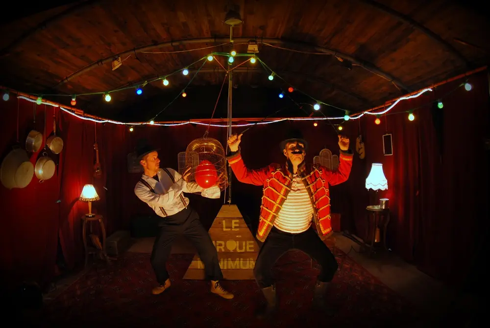 Arts et Scènes Côte-d'Or : le Cirque minimum, dompteur d'émotion -Cie Jarnicoton