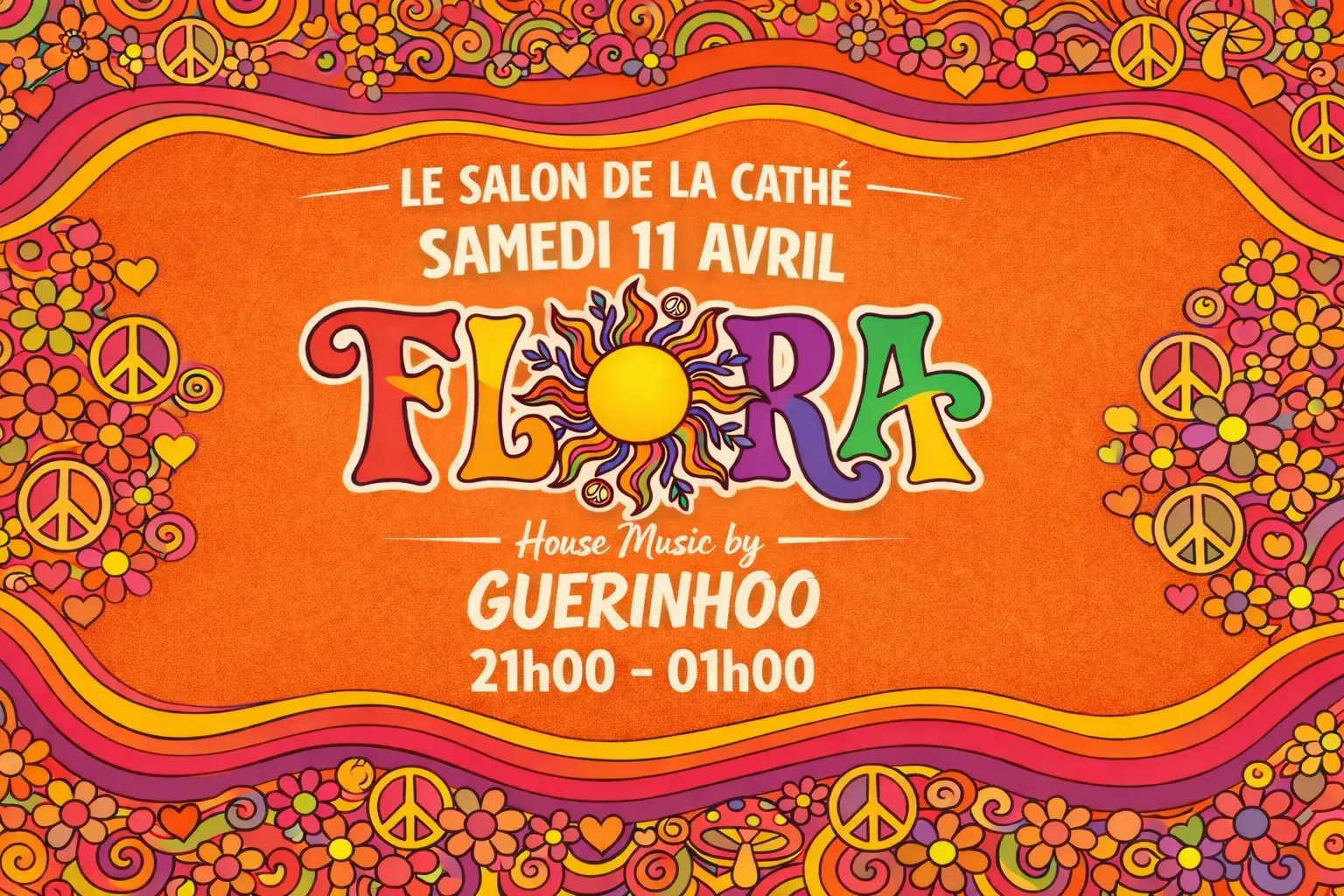 Flora x la Cathé - samedi 11 avril