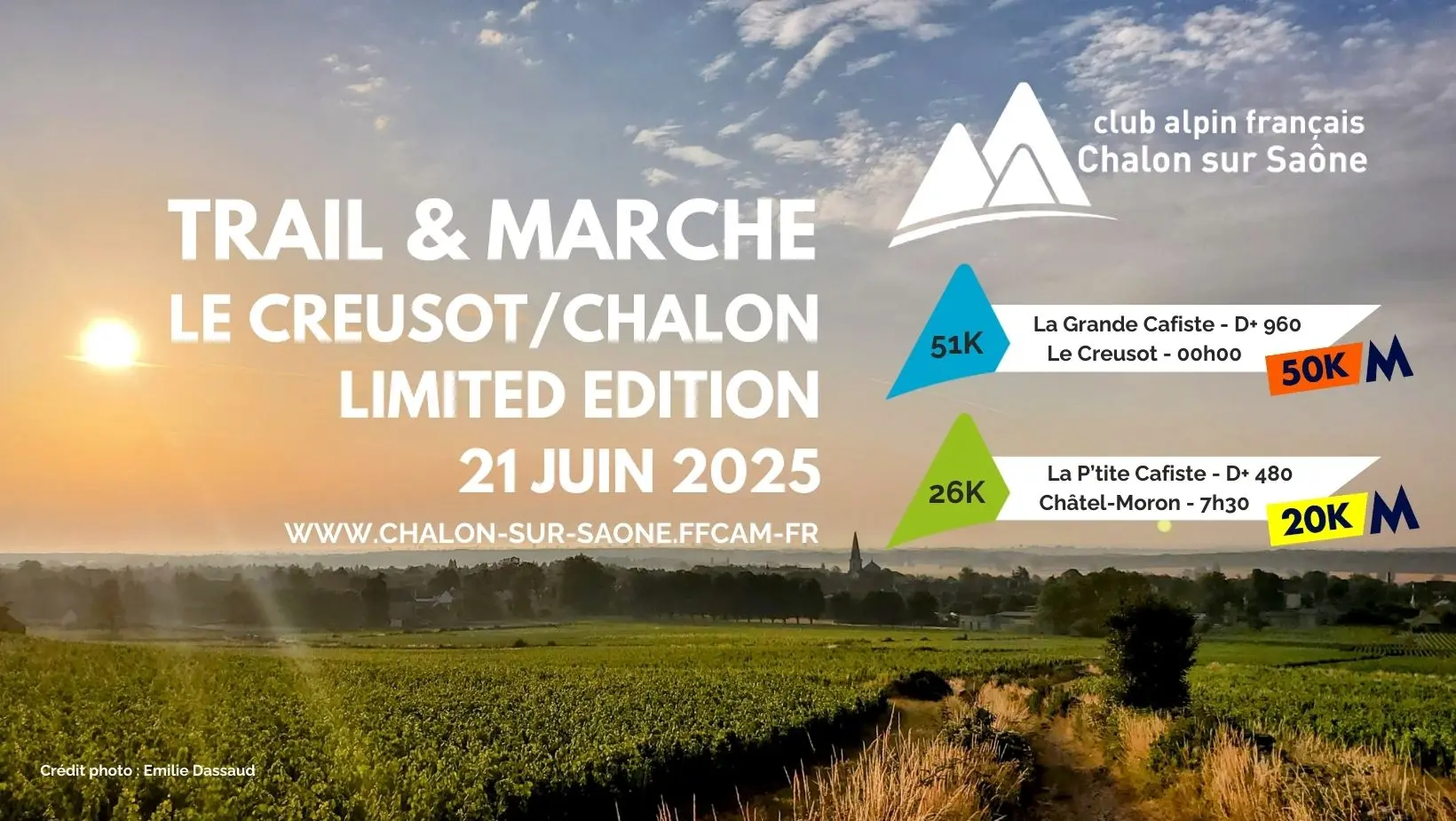 Affiche trail/marche