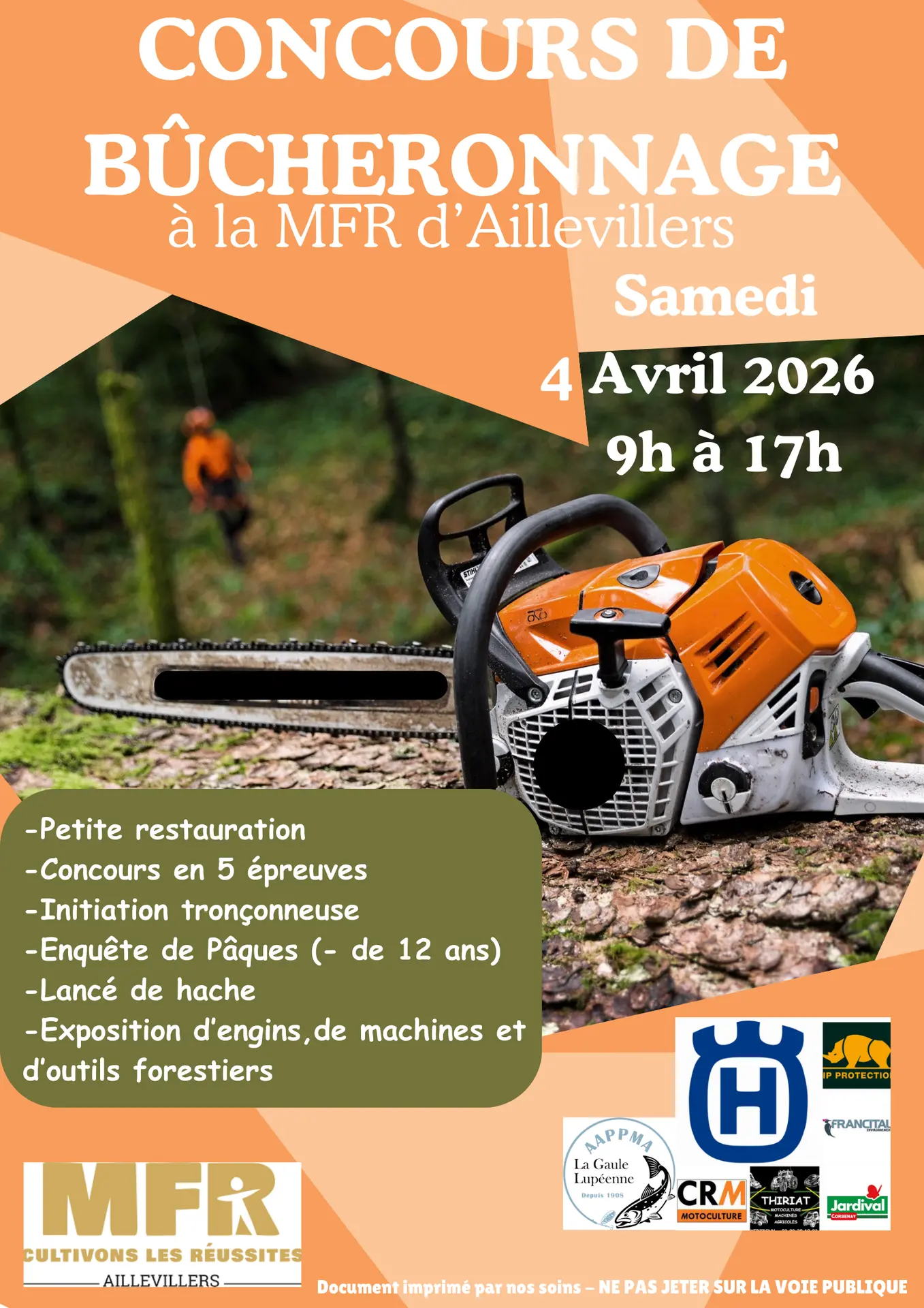 Concours bucheronnage