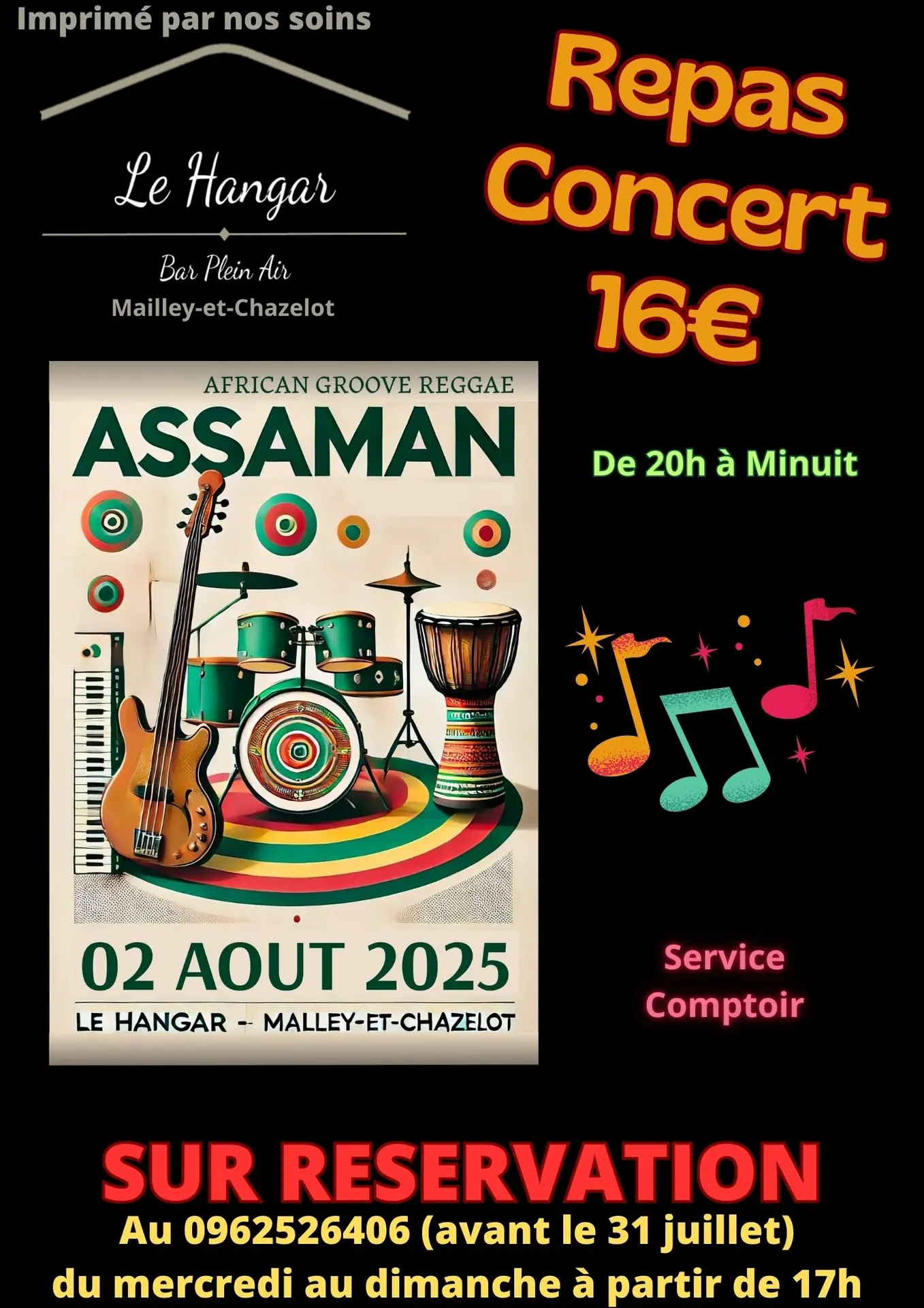 Repas Concert