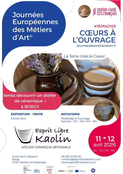 JEMA 2026 ESPRIT LIBRE KAOLIN