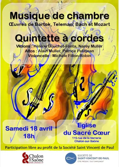 Concert de muique de chambre