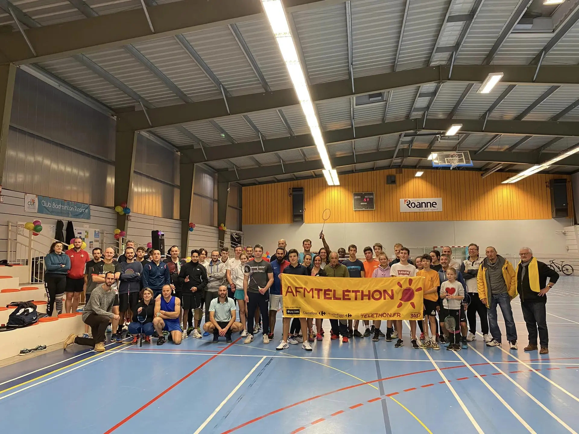 Club de Badminton de Roanne - Nuit du bad