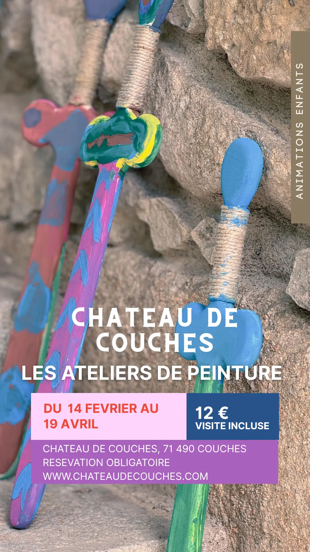 AFFICHE ATELIERS PEINTURE 2026