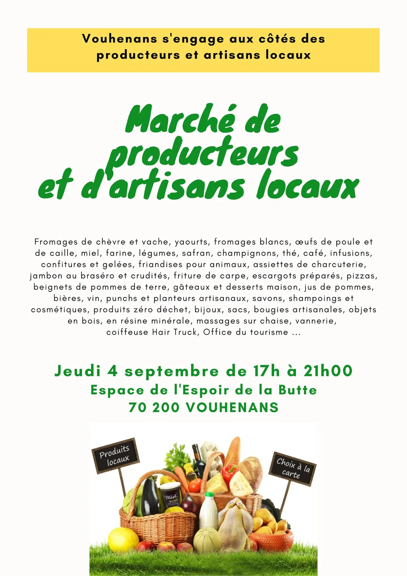 AFFICHE MARCHE 04 09