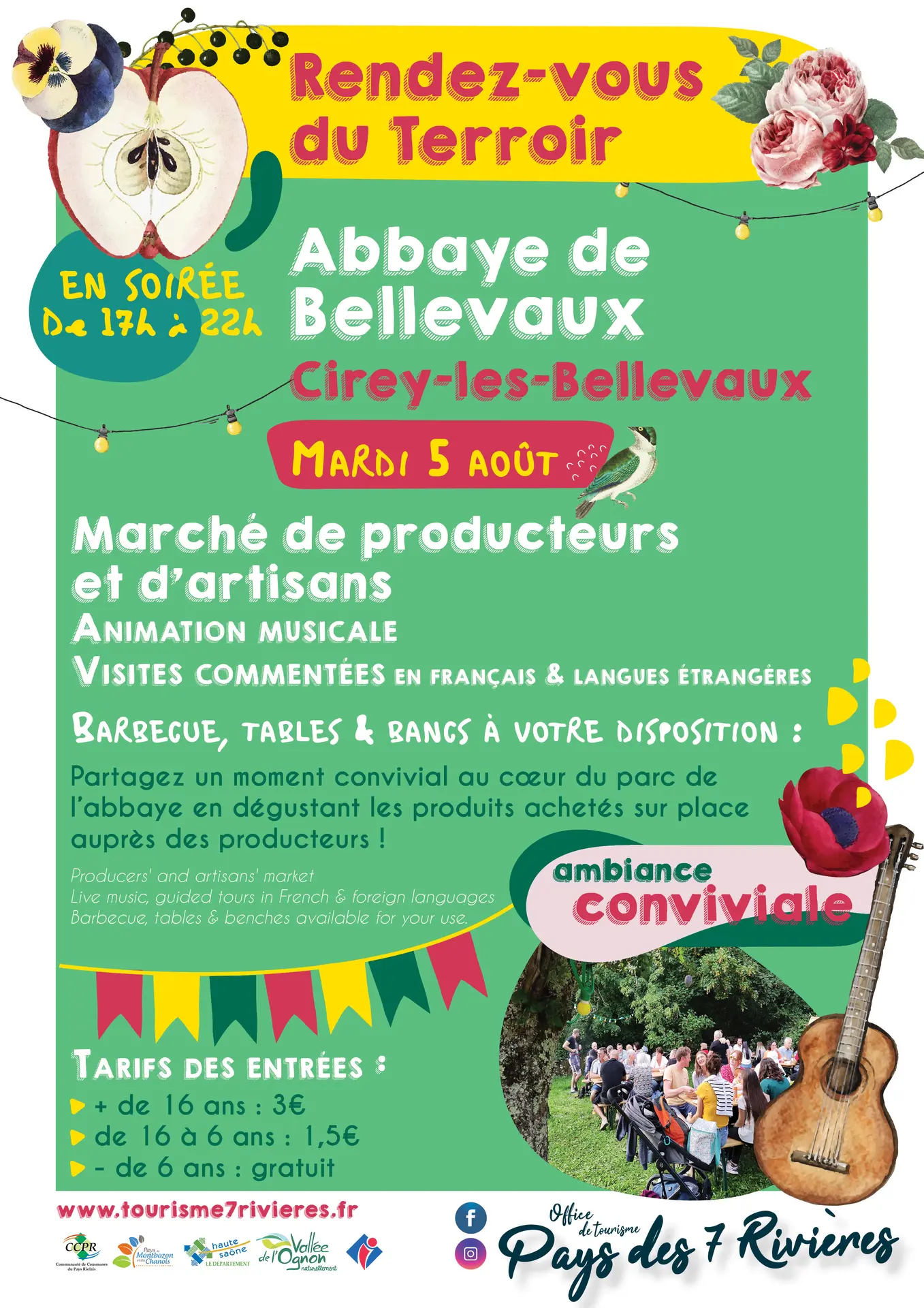AFFICHE RDV DU TERROIR 5-8-25