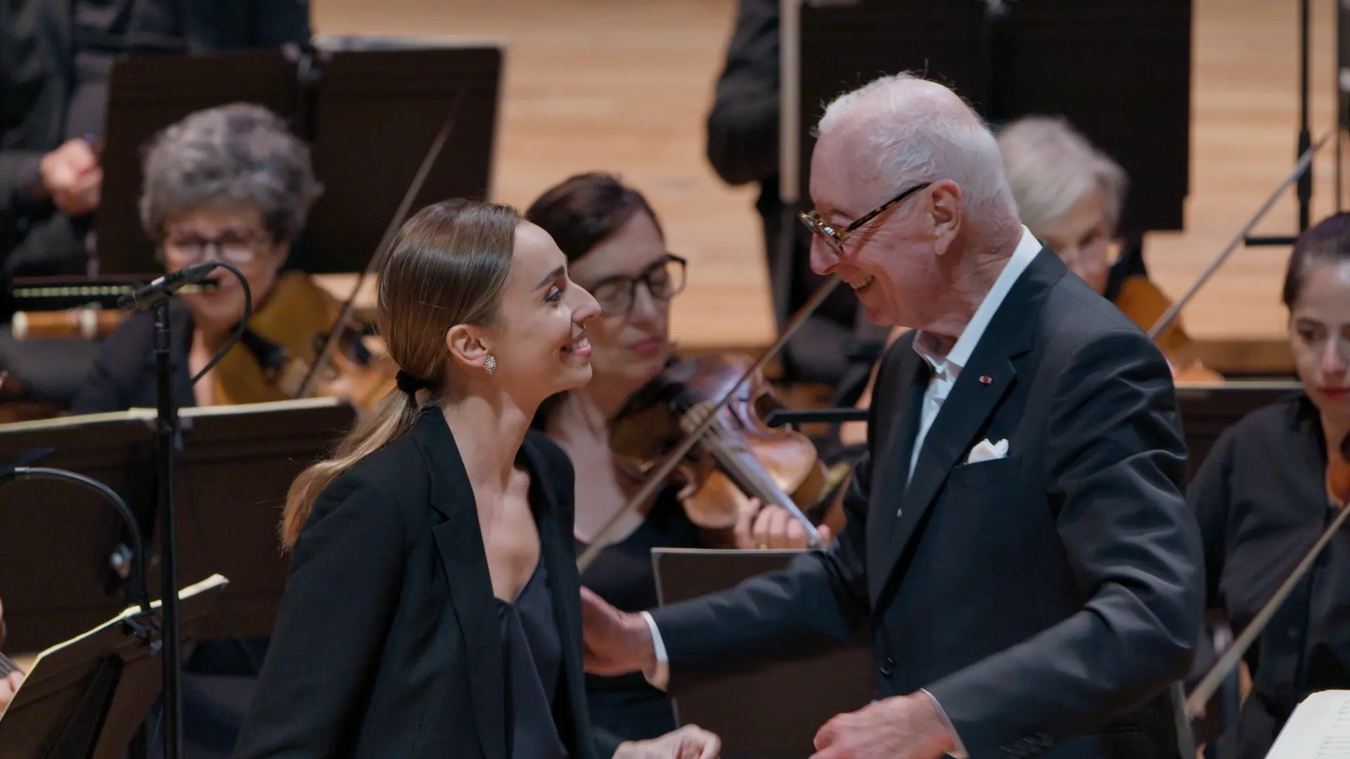 Lea Desandre et William Christie