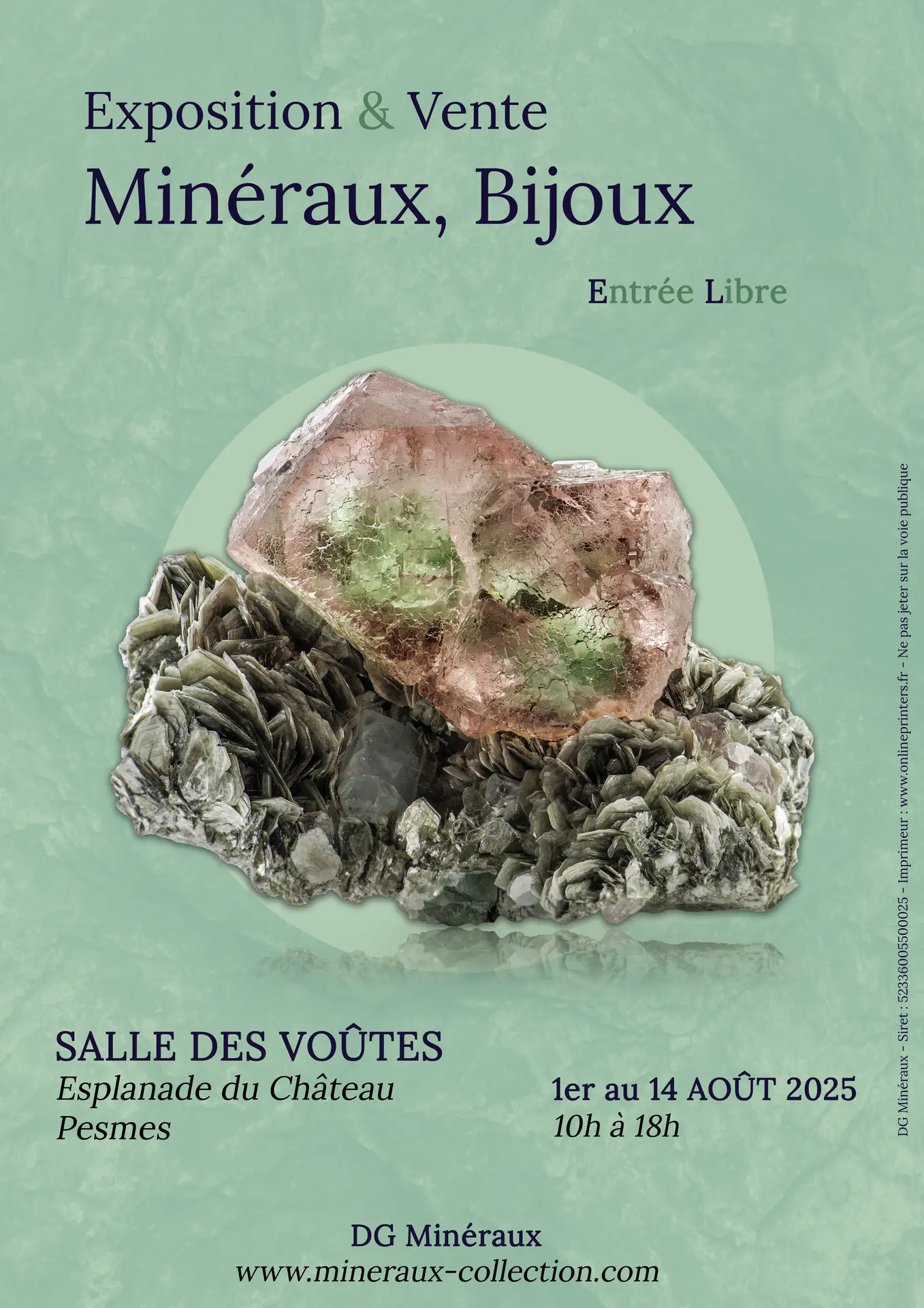 Exposition de Minéraux