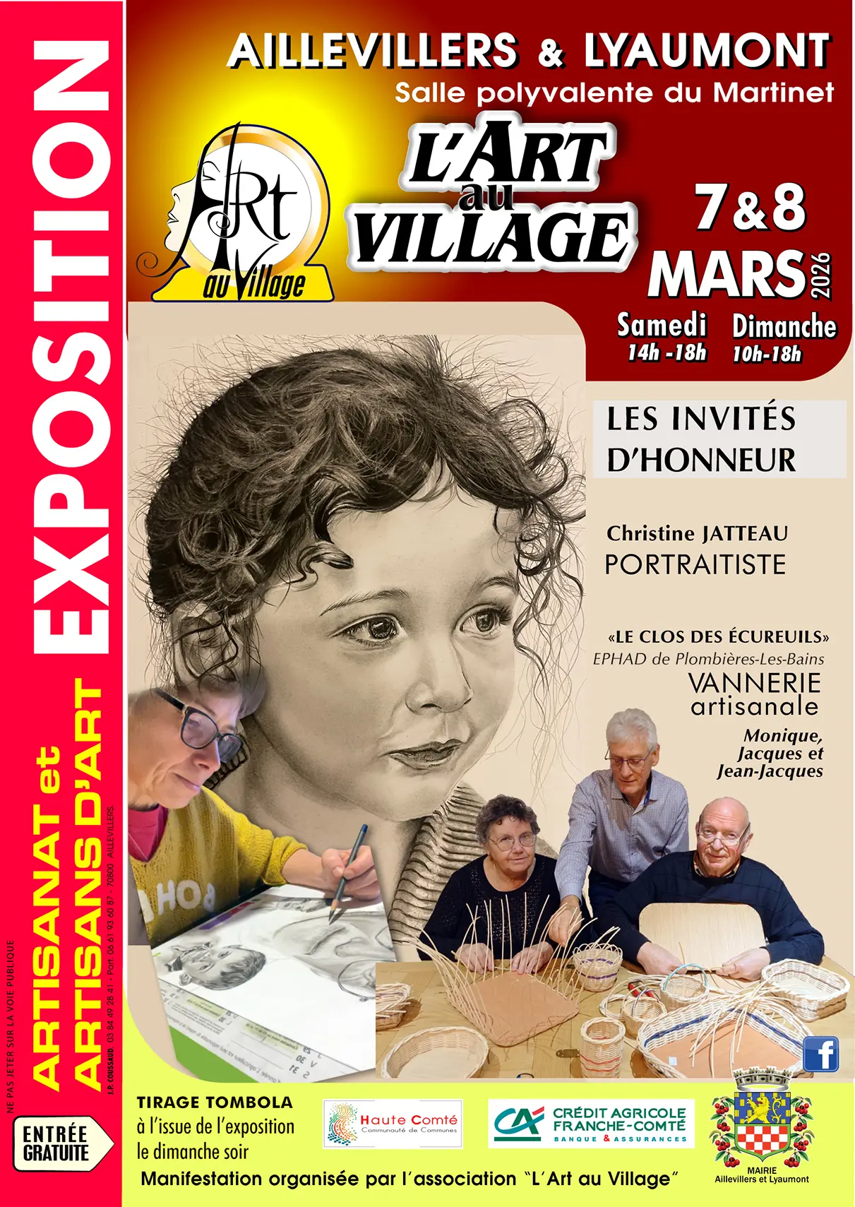 Affiche ART AU VILLAGE  2025