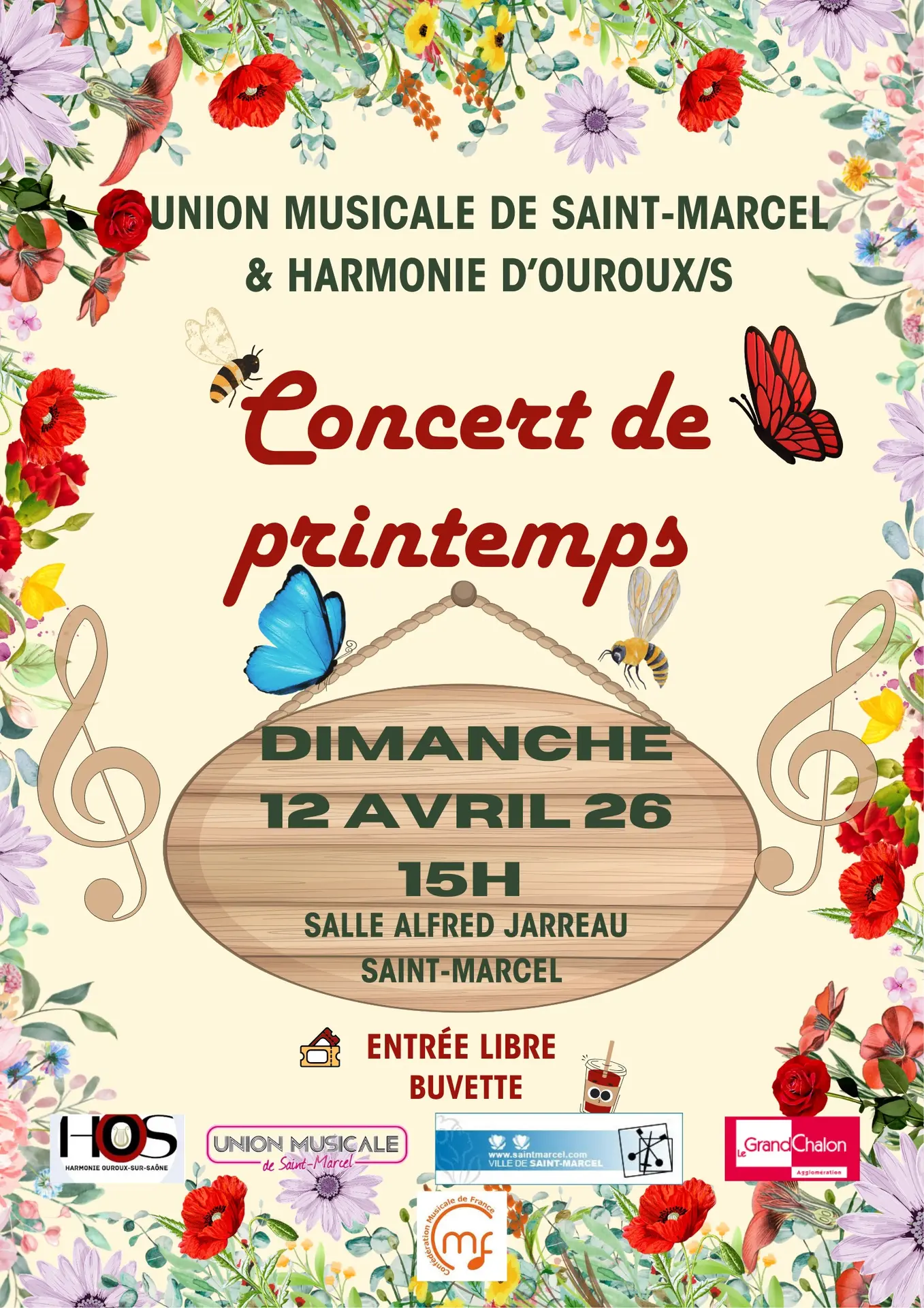 AFFICHE DU CONCERT