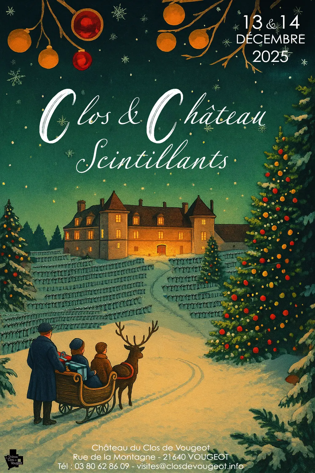 Affiche Clos et Château Scintillants