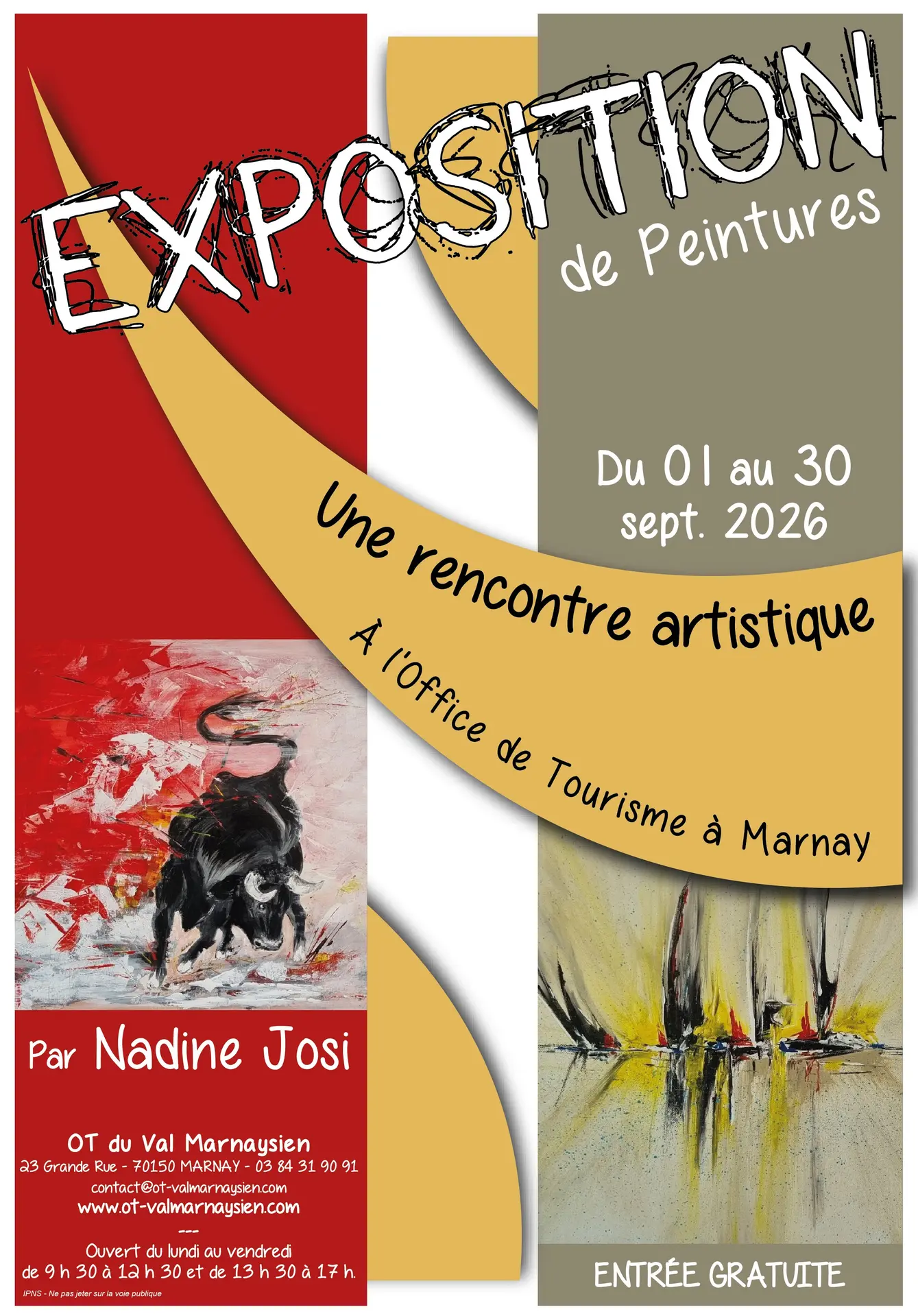 Affiche EXPO-N.Josi