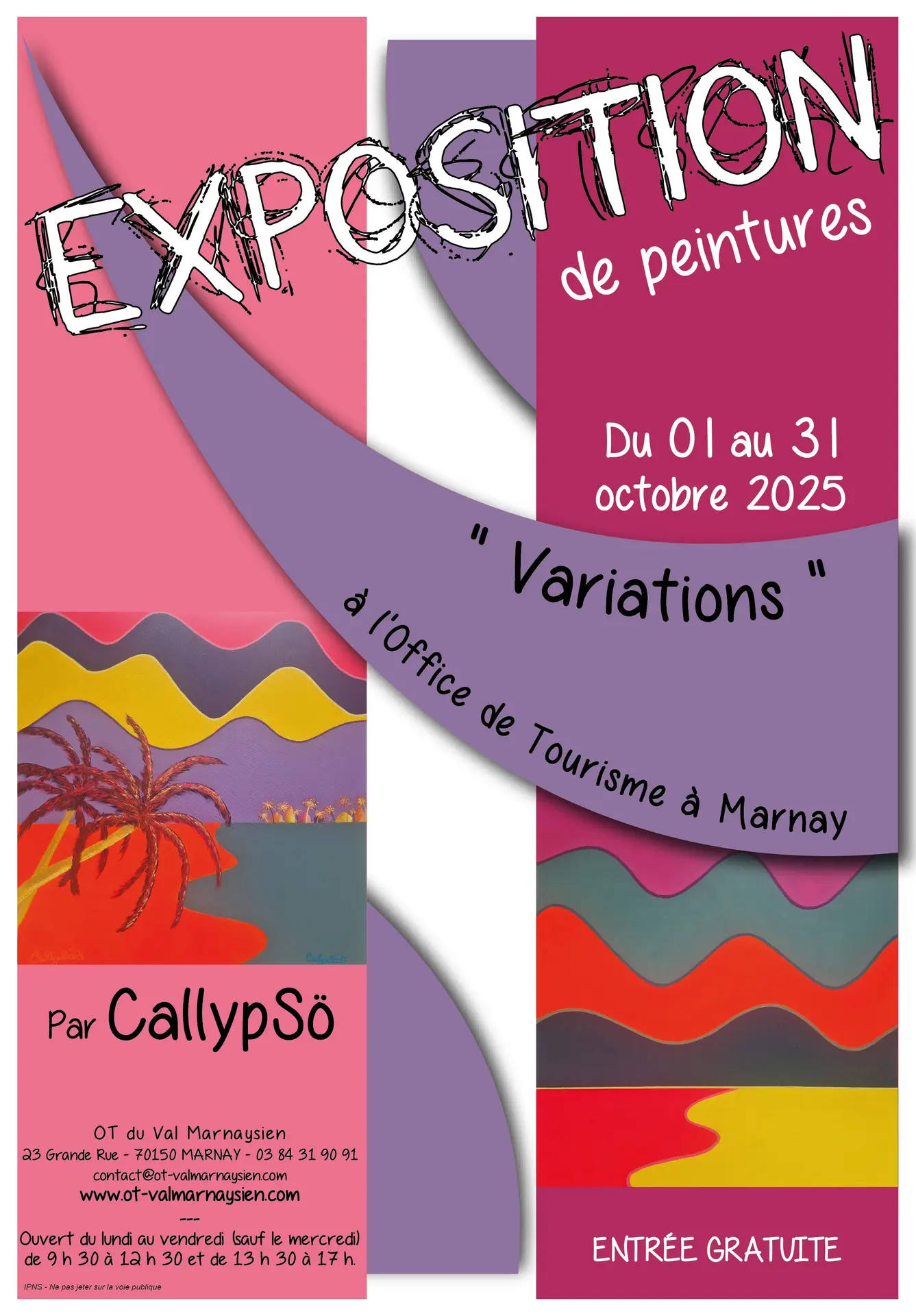 Affiche EXPO-CallypSö