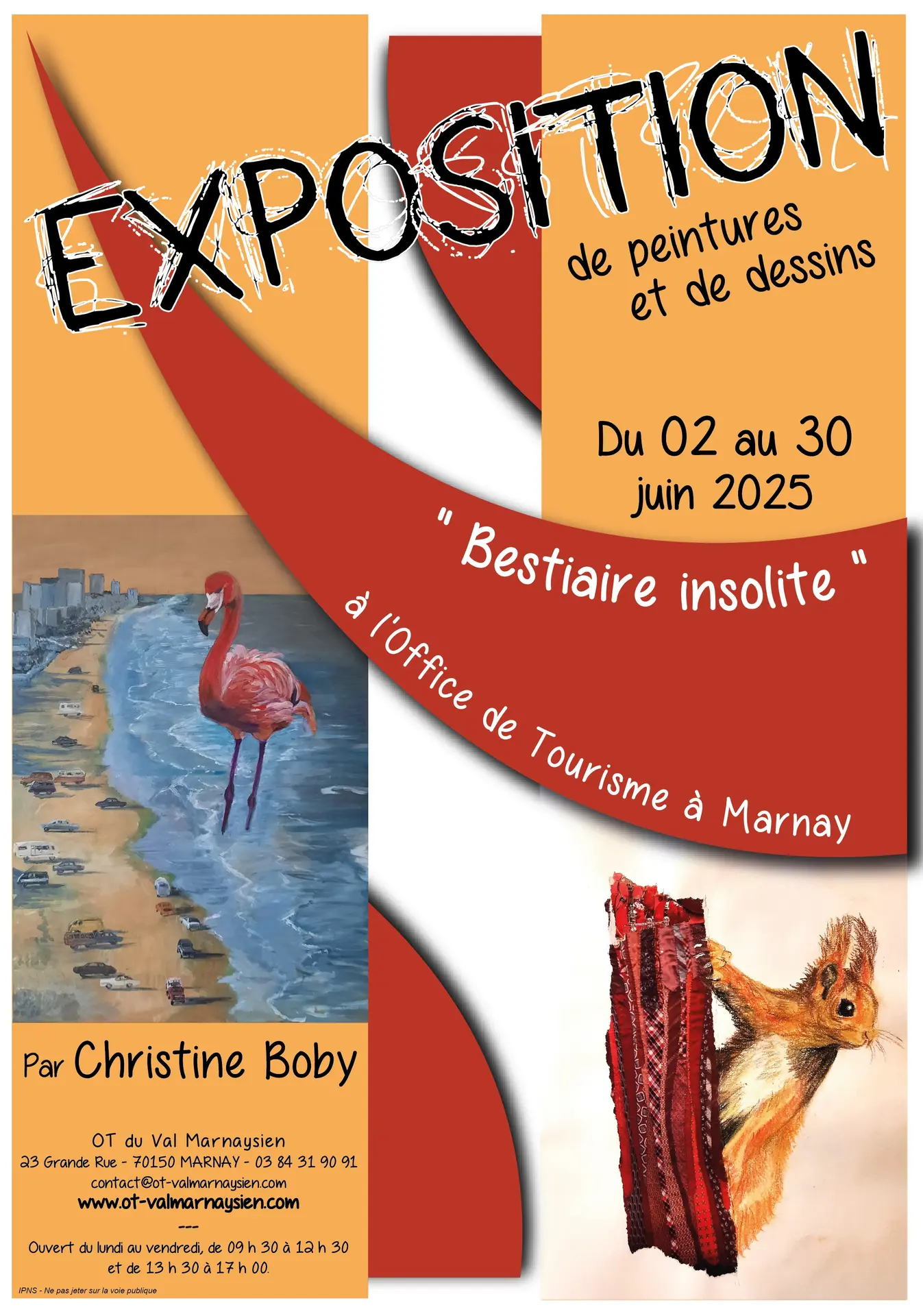 Affiche EXPO-Christine Boby