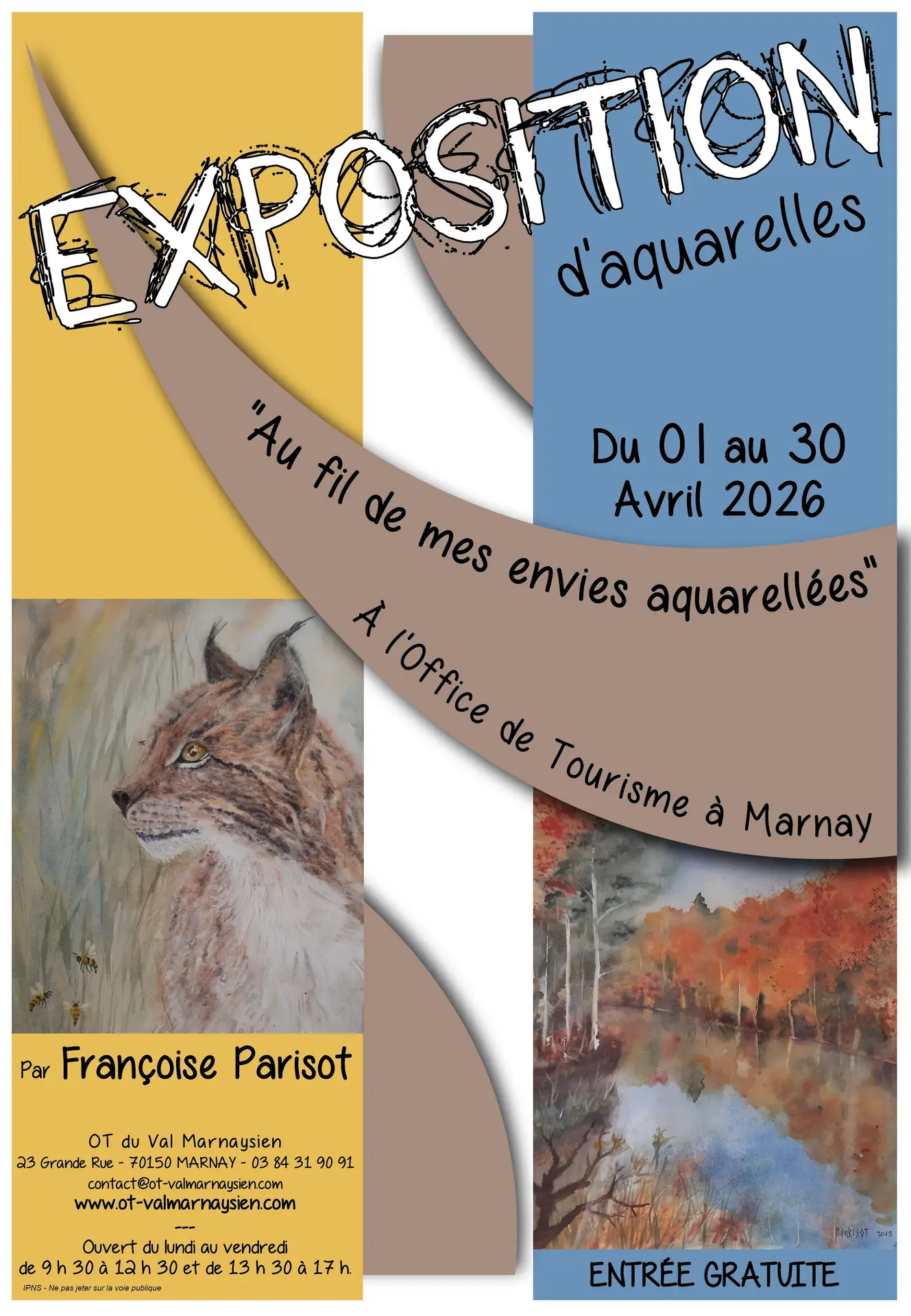 Affiche EXPO-Sylvain Rouvier