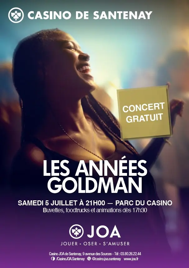 Affiche Les Années Goldman