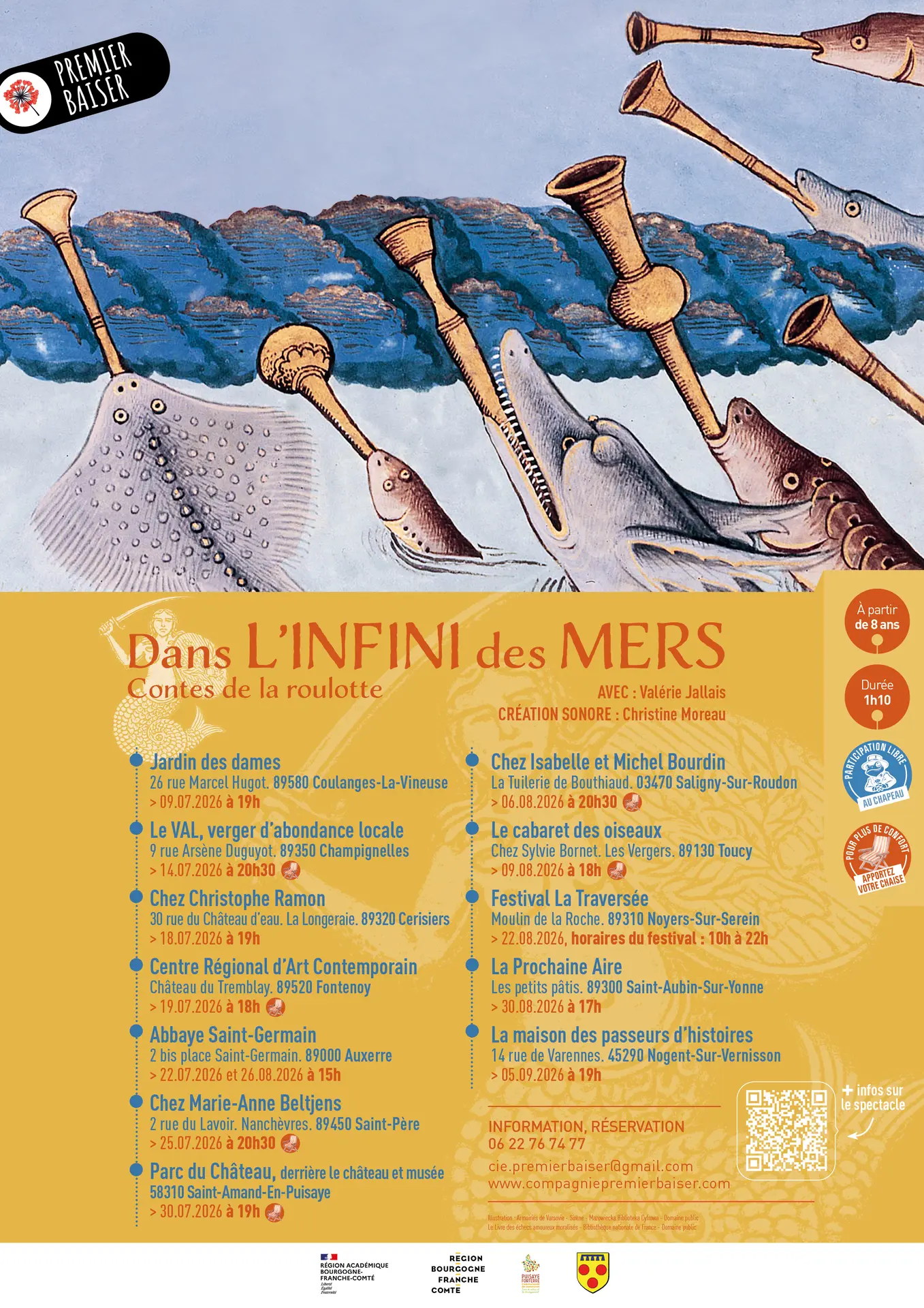 Affiche Mers