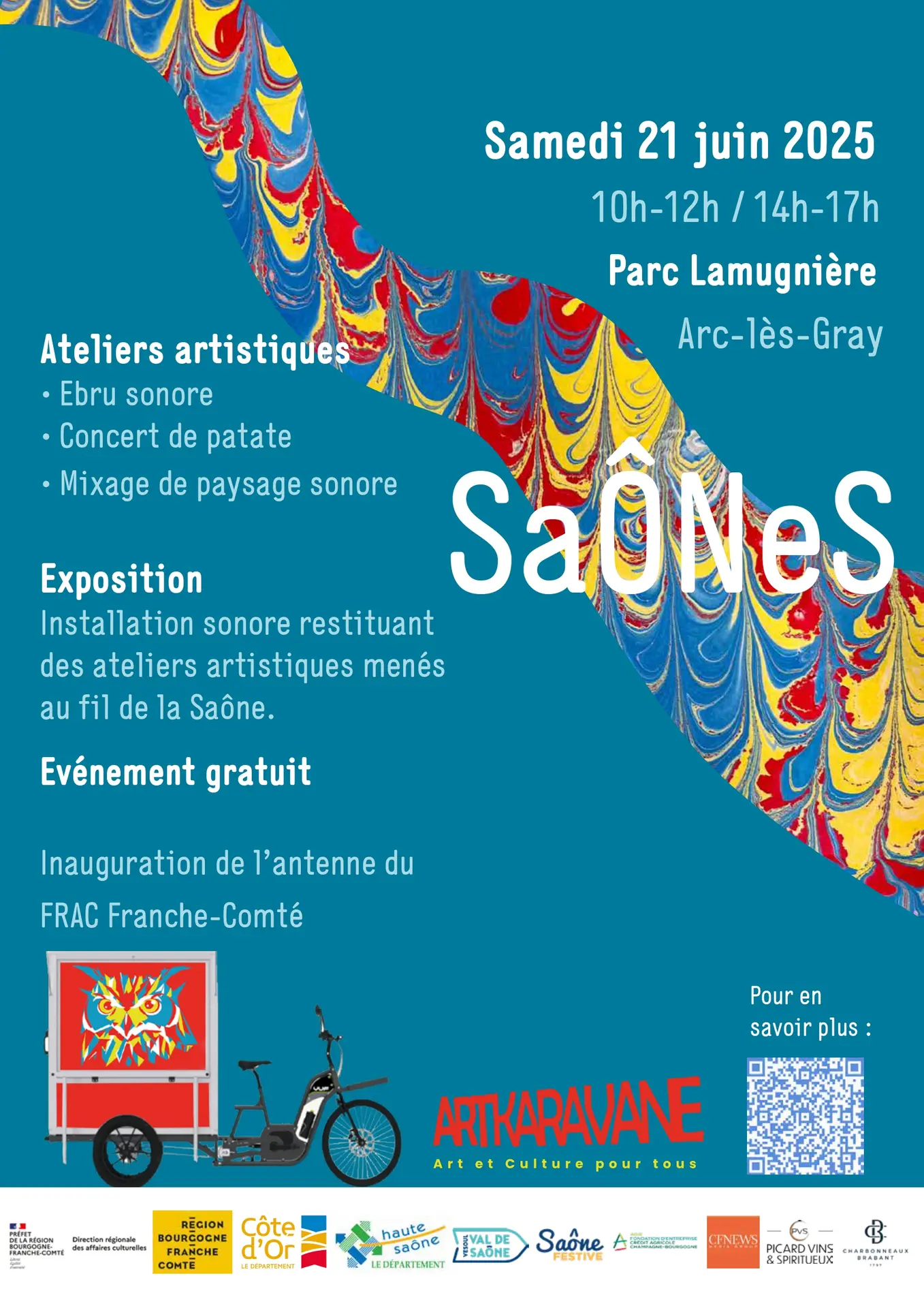 Affiche SaÔNeS Arc-lès-Gray