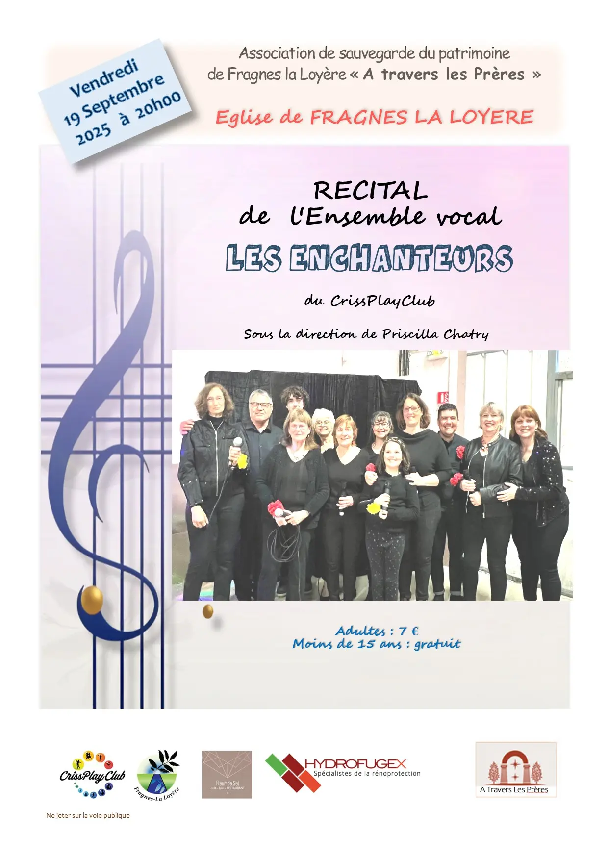 Récital des ENCHANTEURS de Crissey