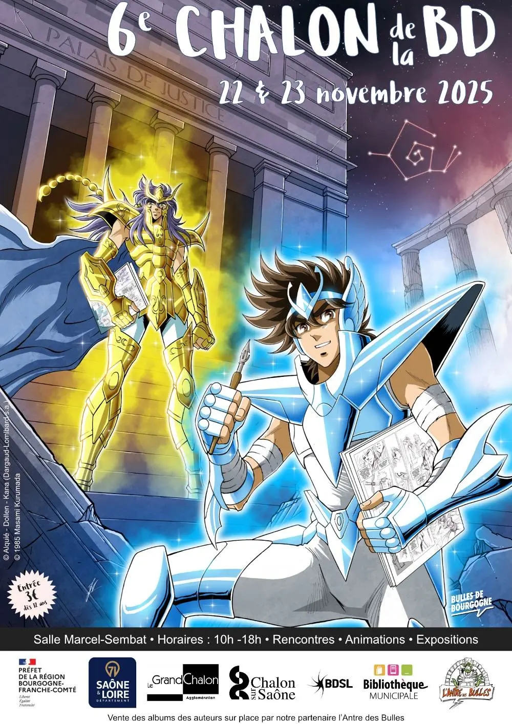 Affiche du 6e CHALON de la BD