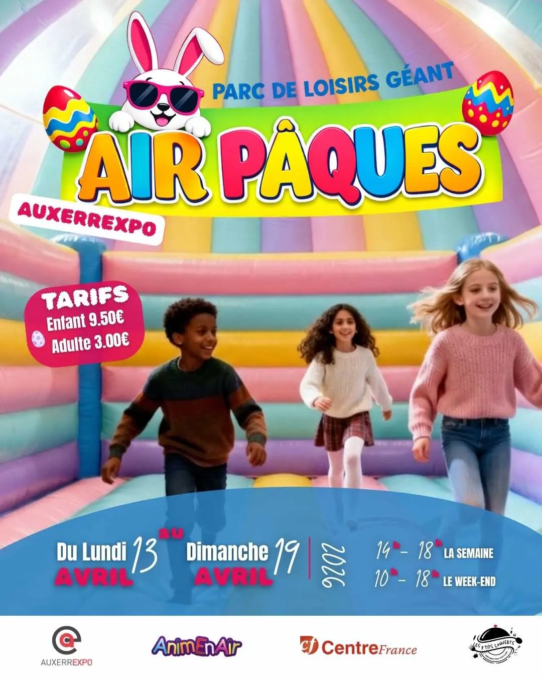 AIR PAQUES26 - affiche carré Instagram (4:5)) - Affiche Airpâques 2026