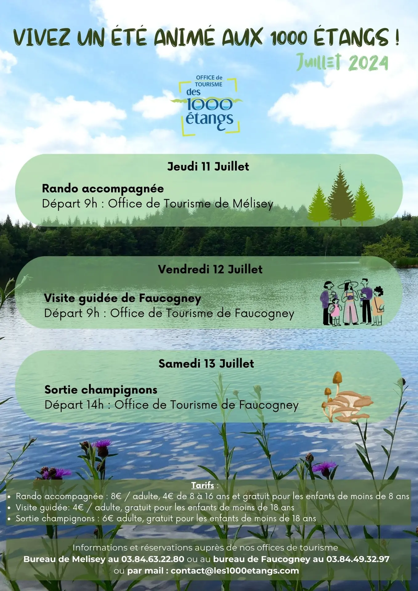 Affiches semaines animations période estivale - 1