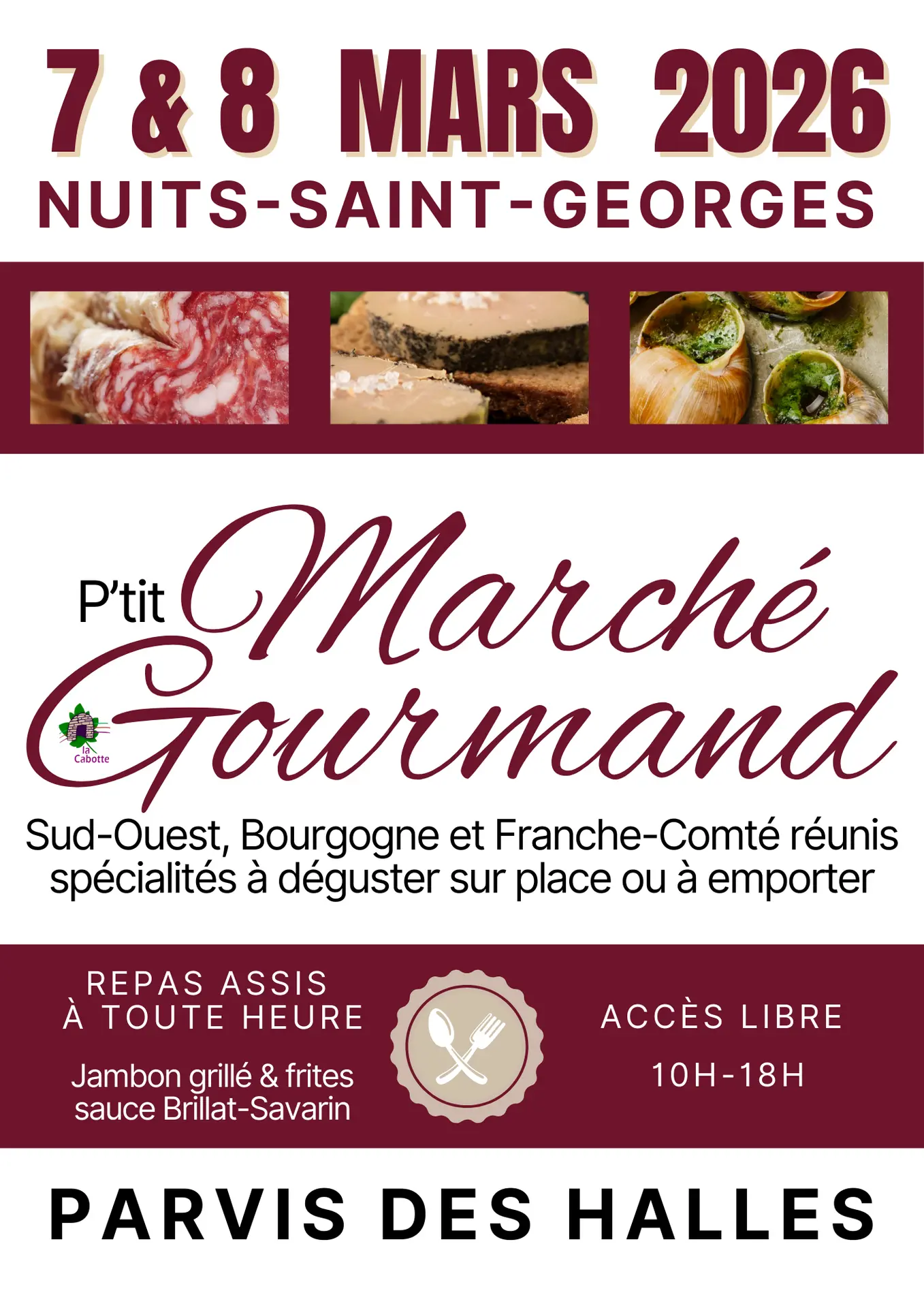 PTIT MARCHE GOURMAND - Flyer VERSO