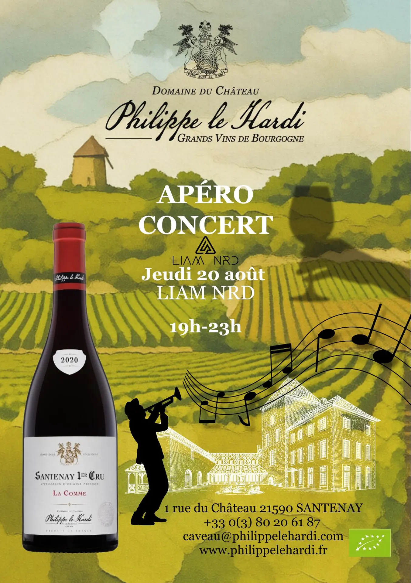 Apéro concert Château Philippe le Hardi