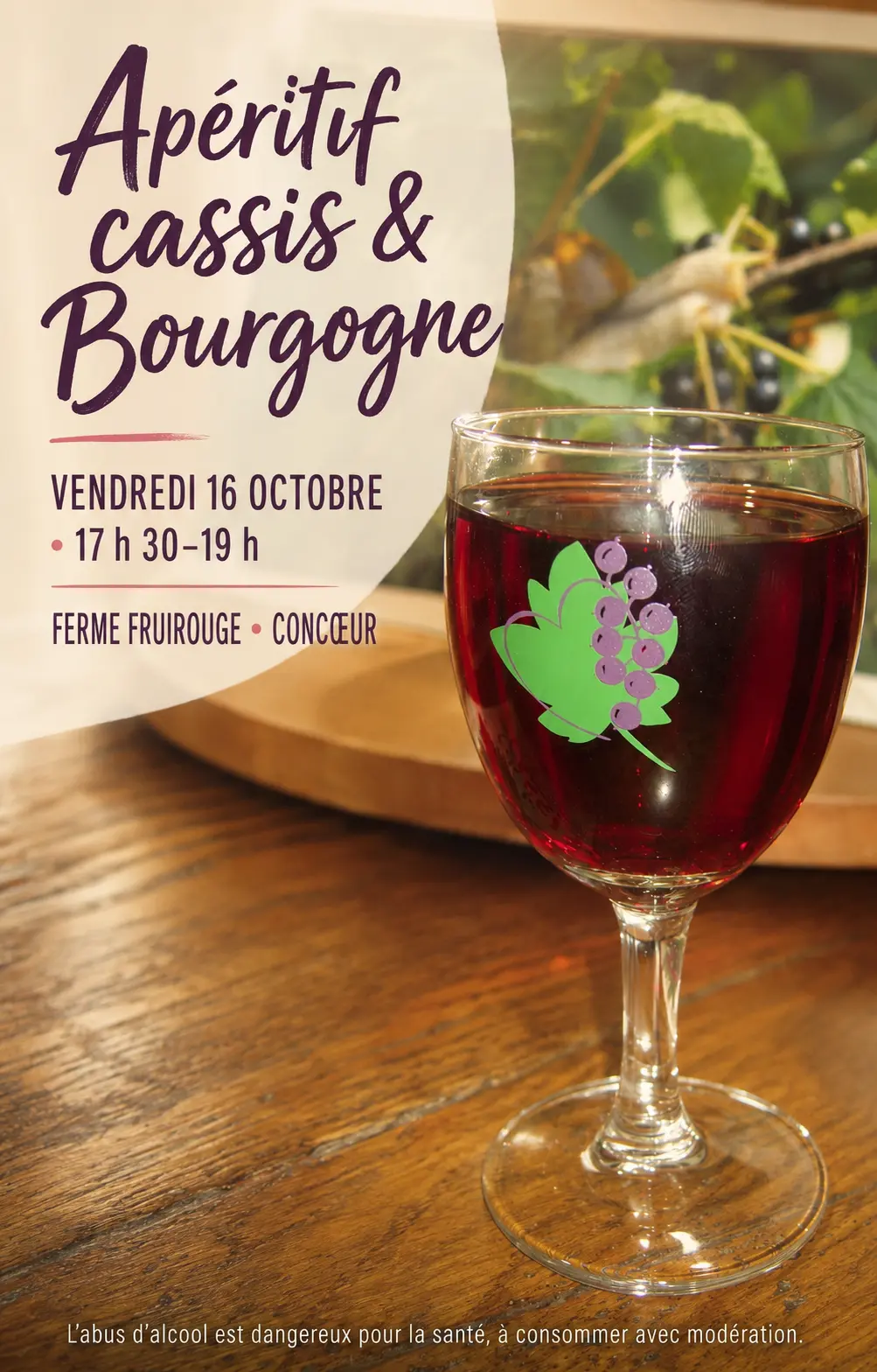 Apéritif Cassis & Bourgogne