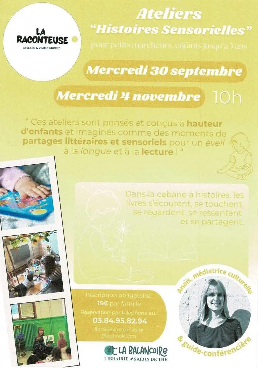 Atelier Histoires Sensorielles