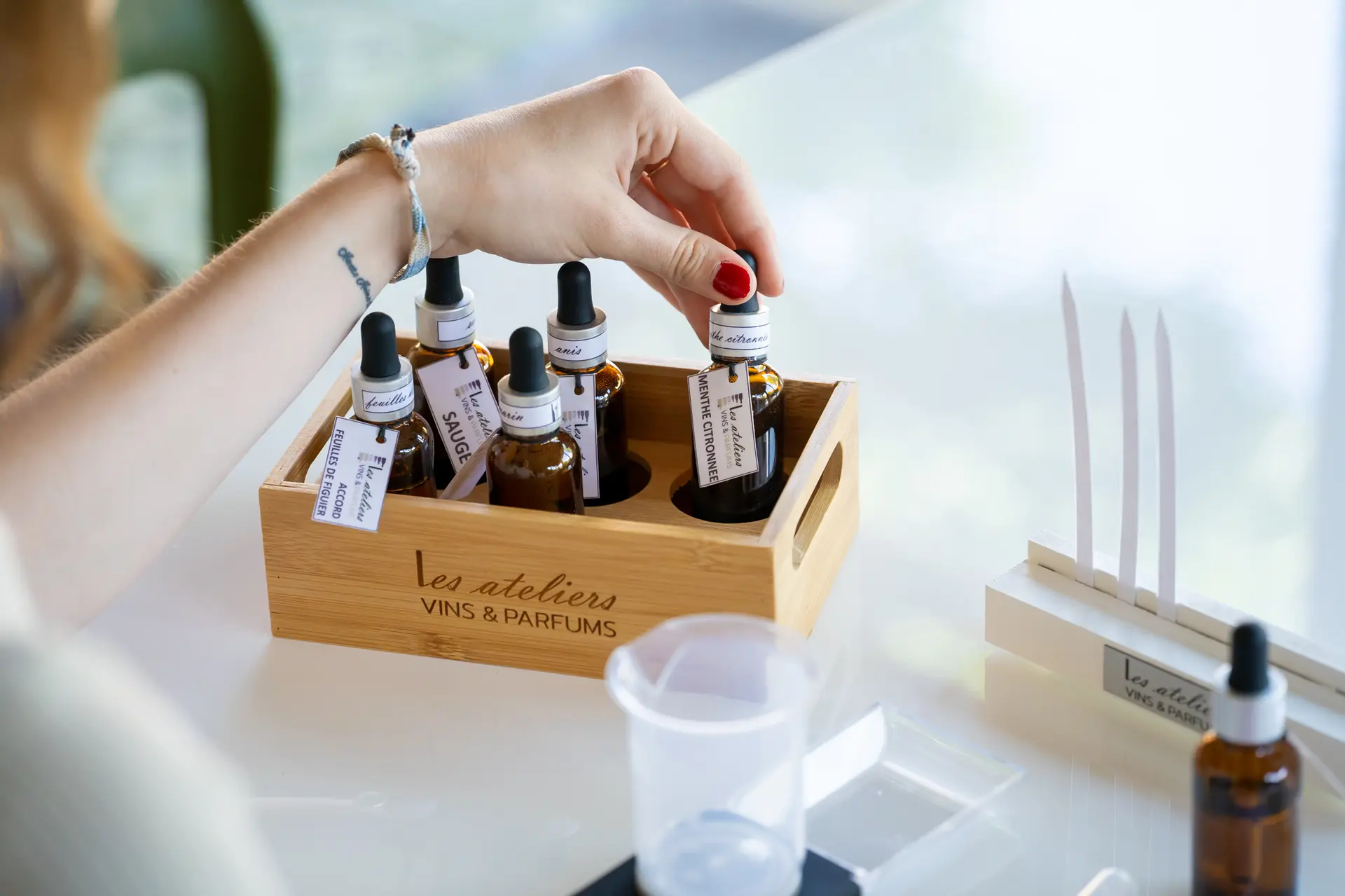 Composition parfum aux arômes de Pinot noir