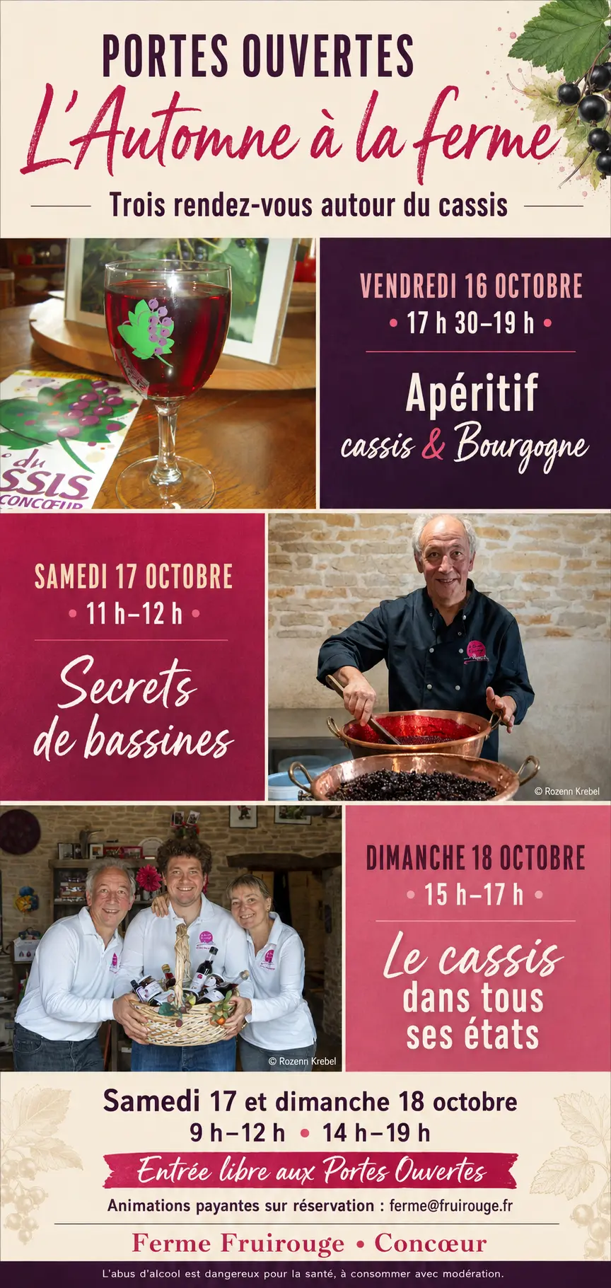 Automne à la ferme Fruirouge