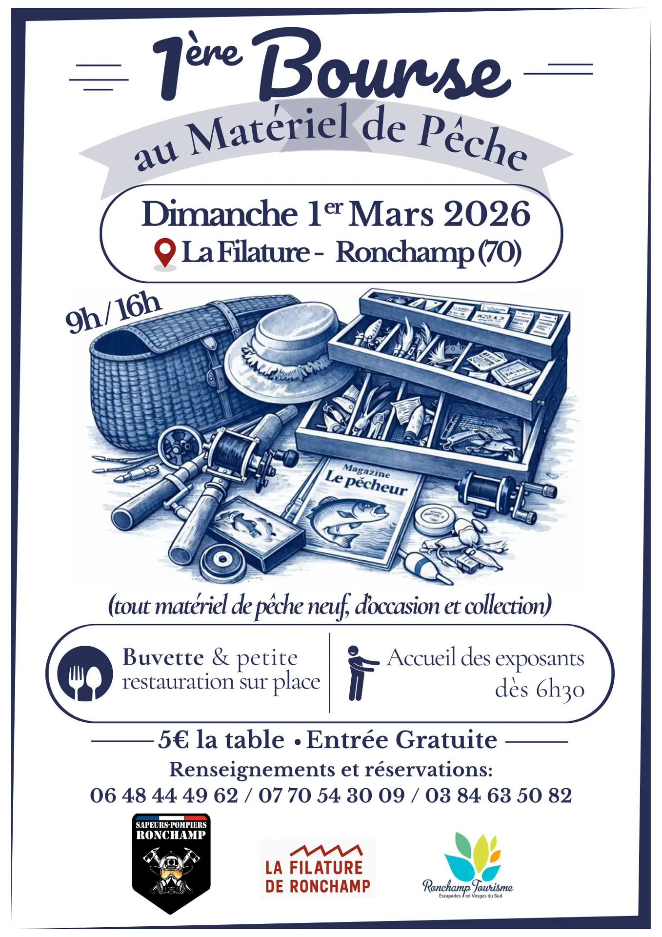 Bourse au matériel de pêche - 1